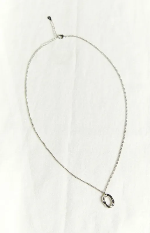 Cheyla Silver Necklace sold by Beginning Boutique