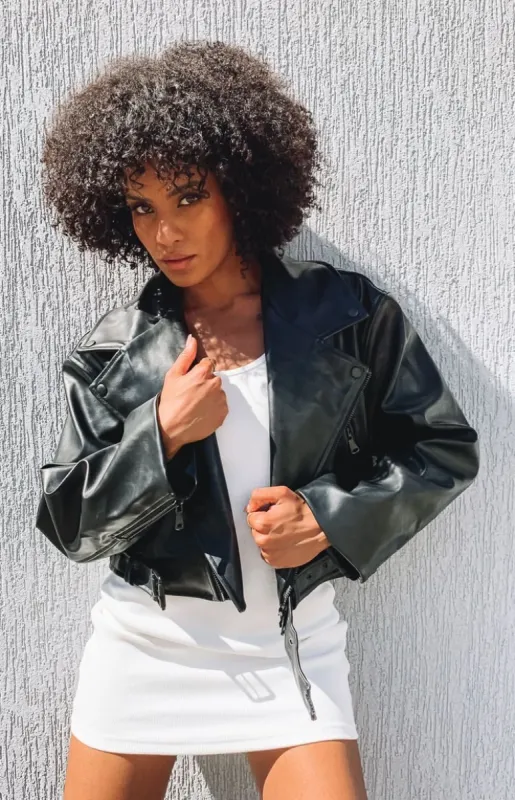 Lioness Staten Island Jacket Black made by Beginning Boutique