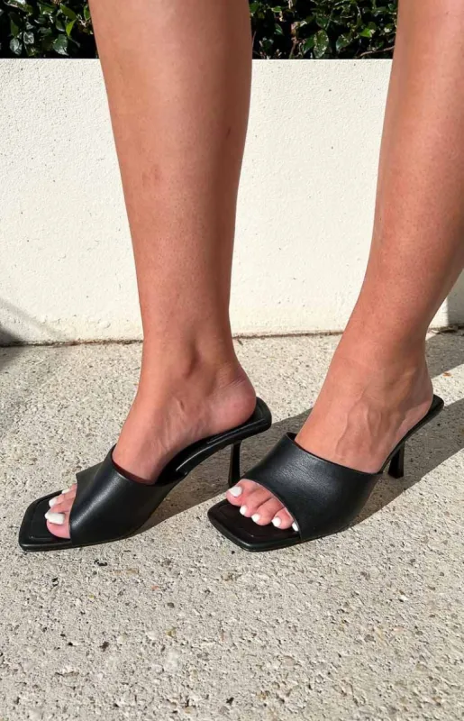 Therapy Dionne Black Heels sold by Beginning Boutique