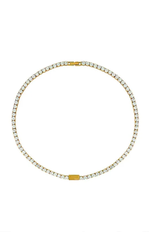 Cendré Marta Gold Necklace made by Beginning Boutique