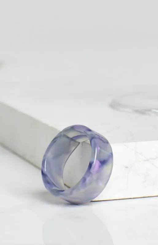 Eclat Illusions Ring Purple sold by Beginning Boutique