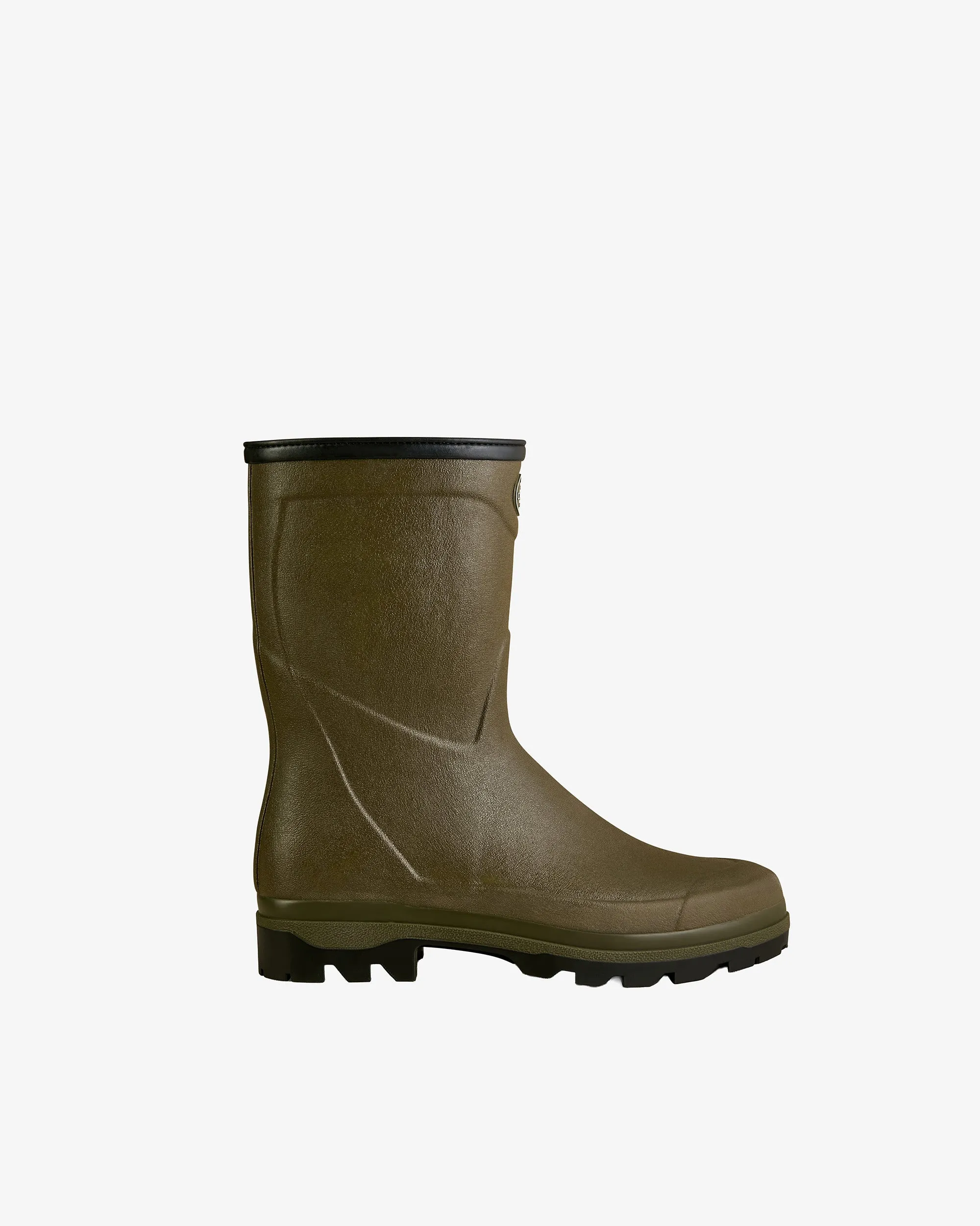 Men's Country Cross Neoprene Lined Bottillon - Chameau Green sold by Le Chameau