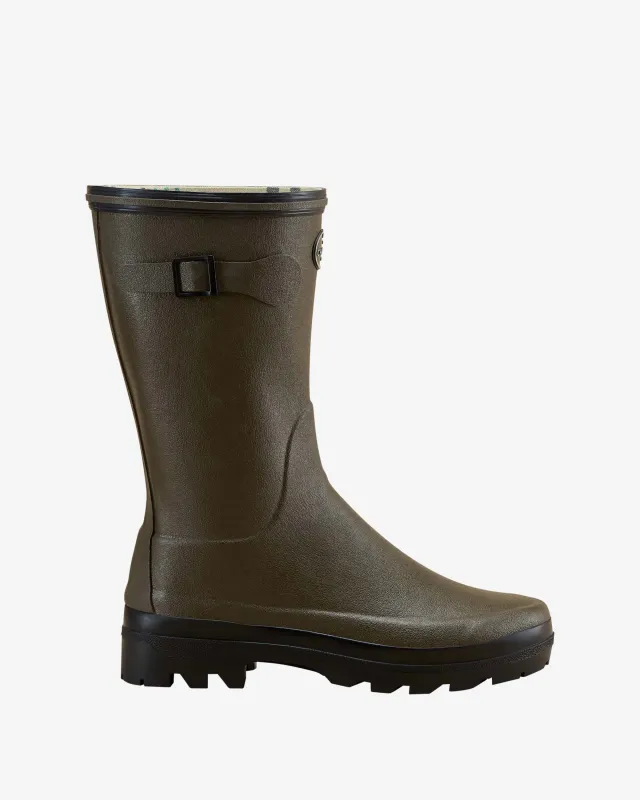 Women's Giverny Jersey Lined Bottillon - Chameau Green made by Le Chameau