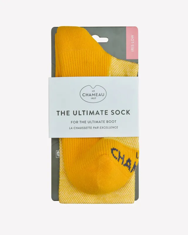 The Ultimate Socks Low - Jaune sold by Le Chameau