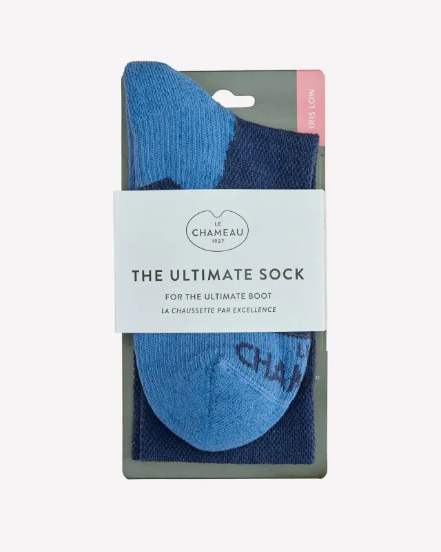 The Ultimate Socks Low - Dark Blue sold by Le Chameau