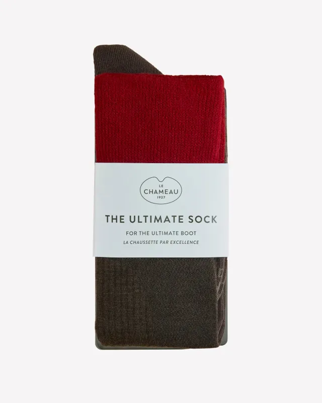 The Ultimate Socks High - Red sold by Le Chameau