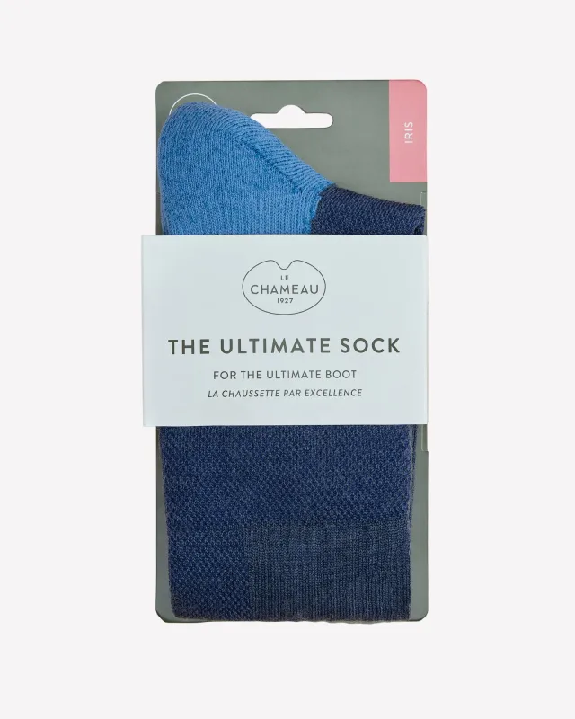 The Ultimate Socks Mid - Dark Blue sold by Le Chameau