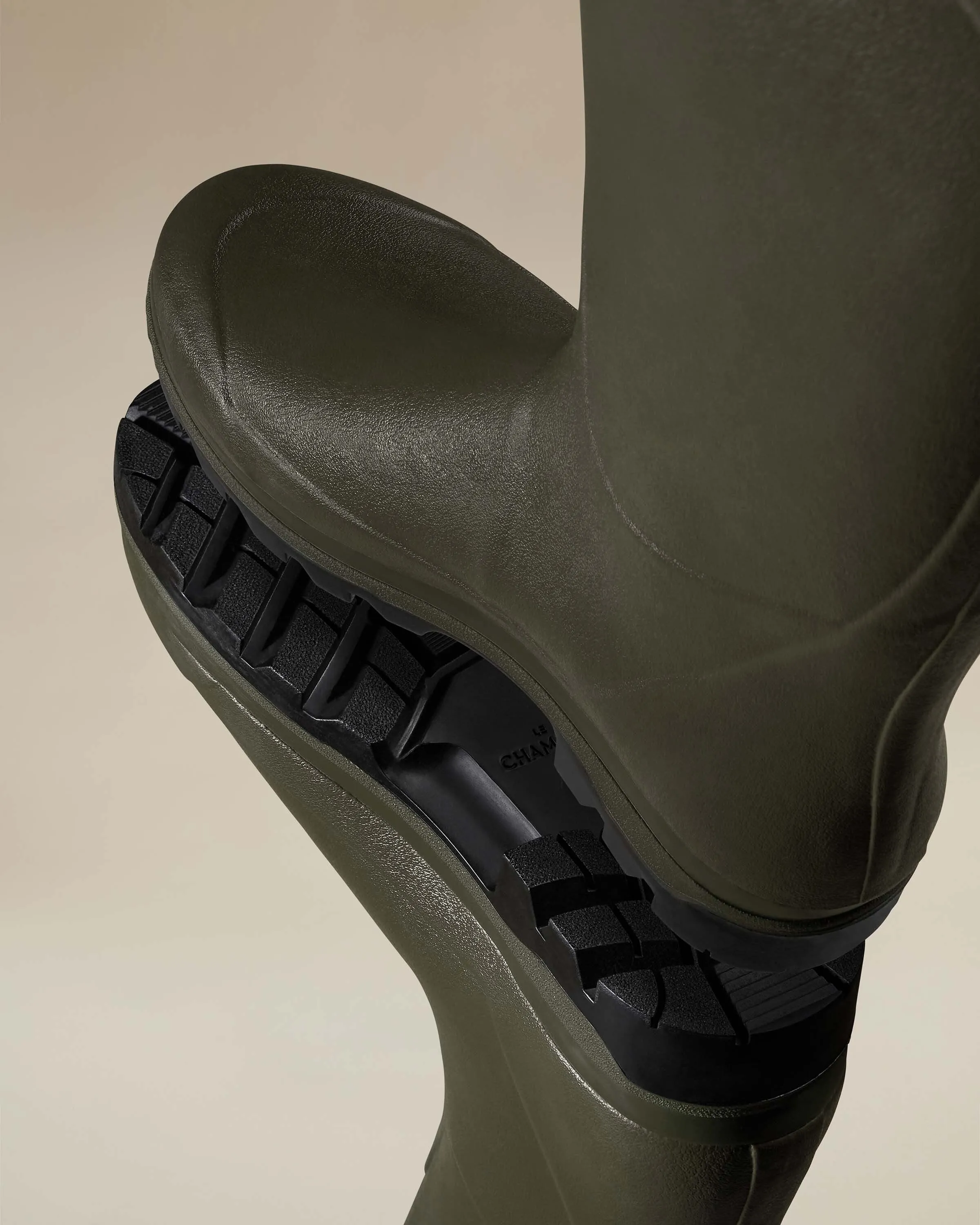 Men's Country Cross Neoprene Lined Wellington Boot - Chameau Green sold by Le Chameau product image thumbnail 3