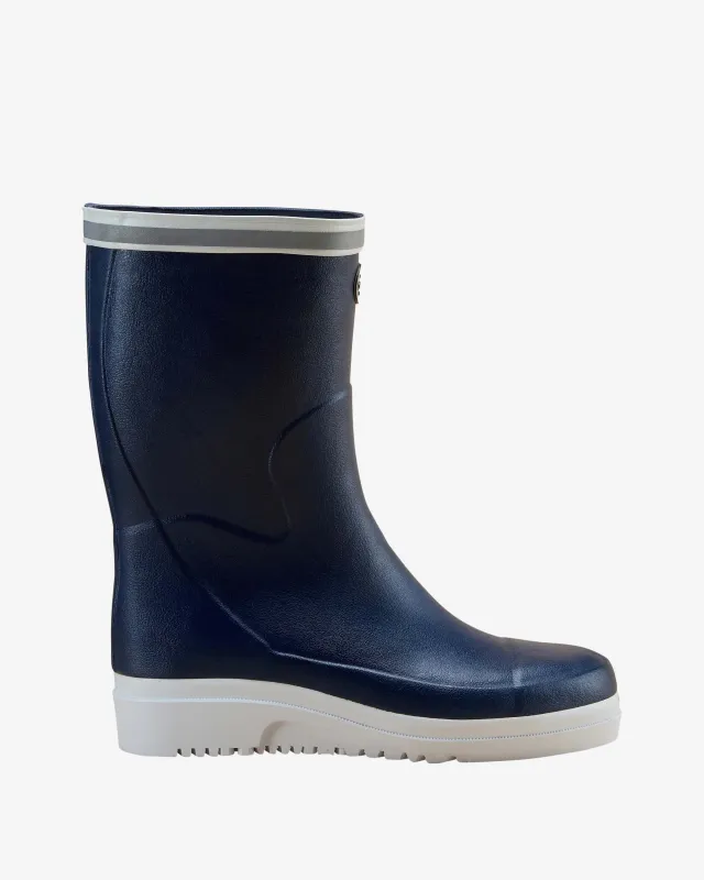 Men's Marine Evo Ponti Lined Short Wellington Boot - Marine Blue made by Le Chameau