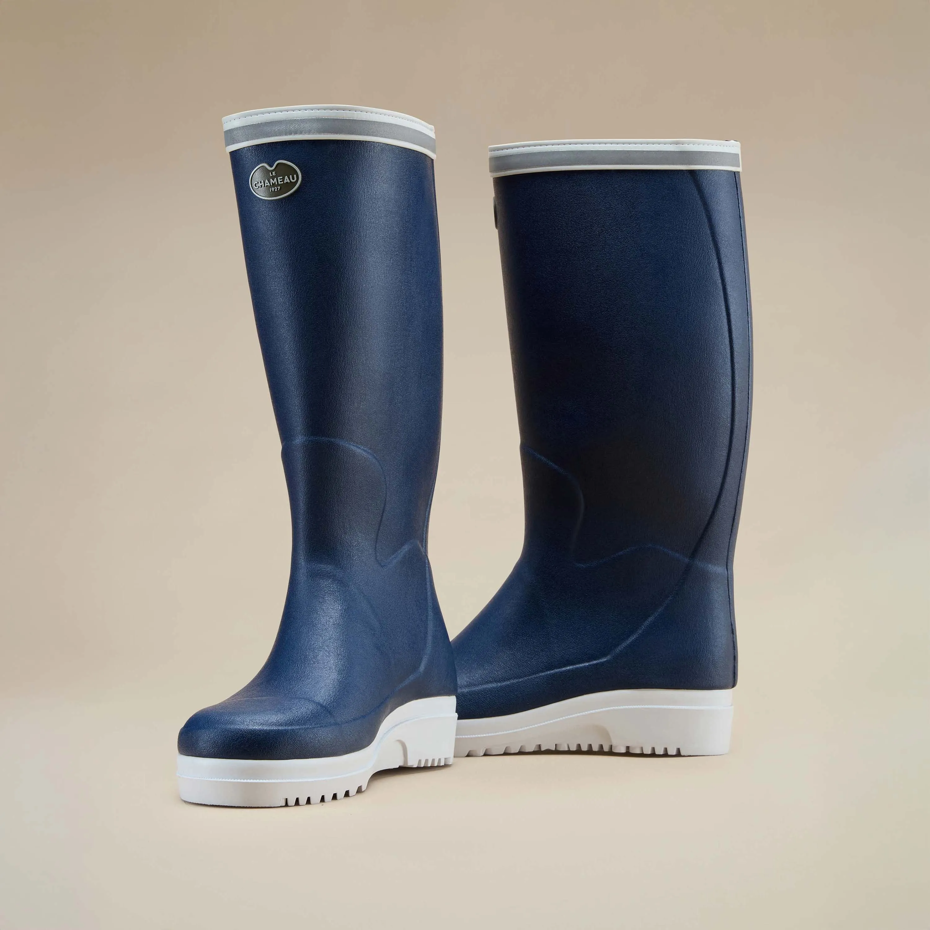 Men's Marinord Evo Neoprene Lined Wellington Boot - Marine Blue sold by Le Chameau product image thumbnail 5
