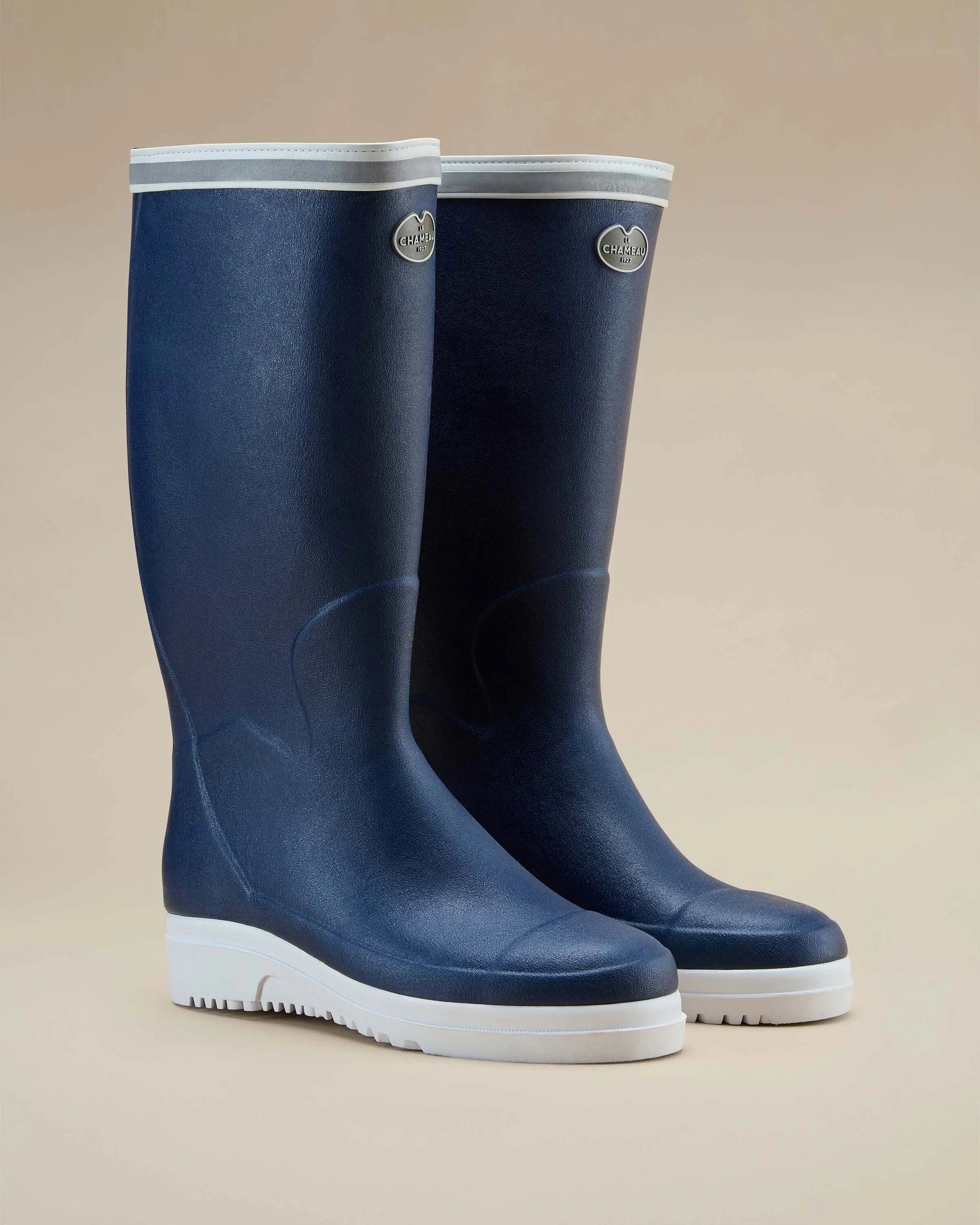 Men's Marinord Evo Neoprene Lined Wellington Boot - Marine Blue sold by Le Chameau product image thumbnail 2