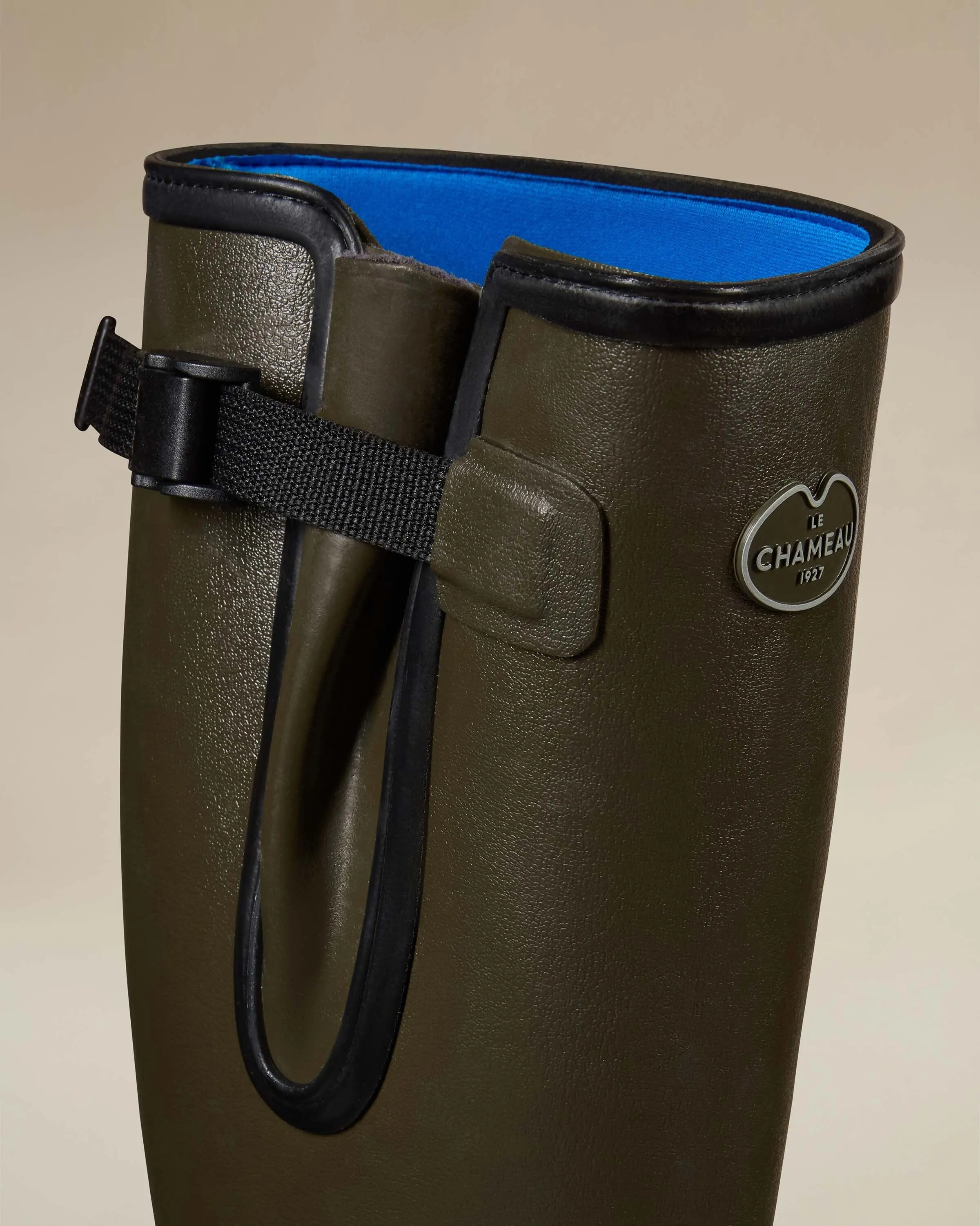 Men's Vierzonord Neoprene Lined Wellington Boot - Chameau Green sold by Le Chameau product image thumbnail 4