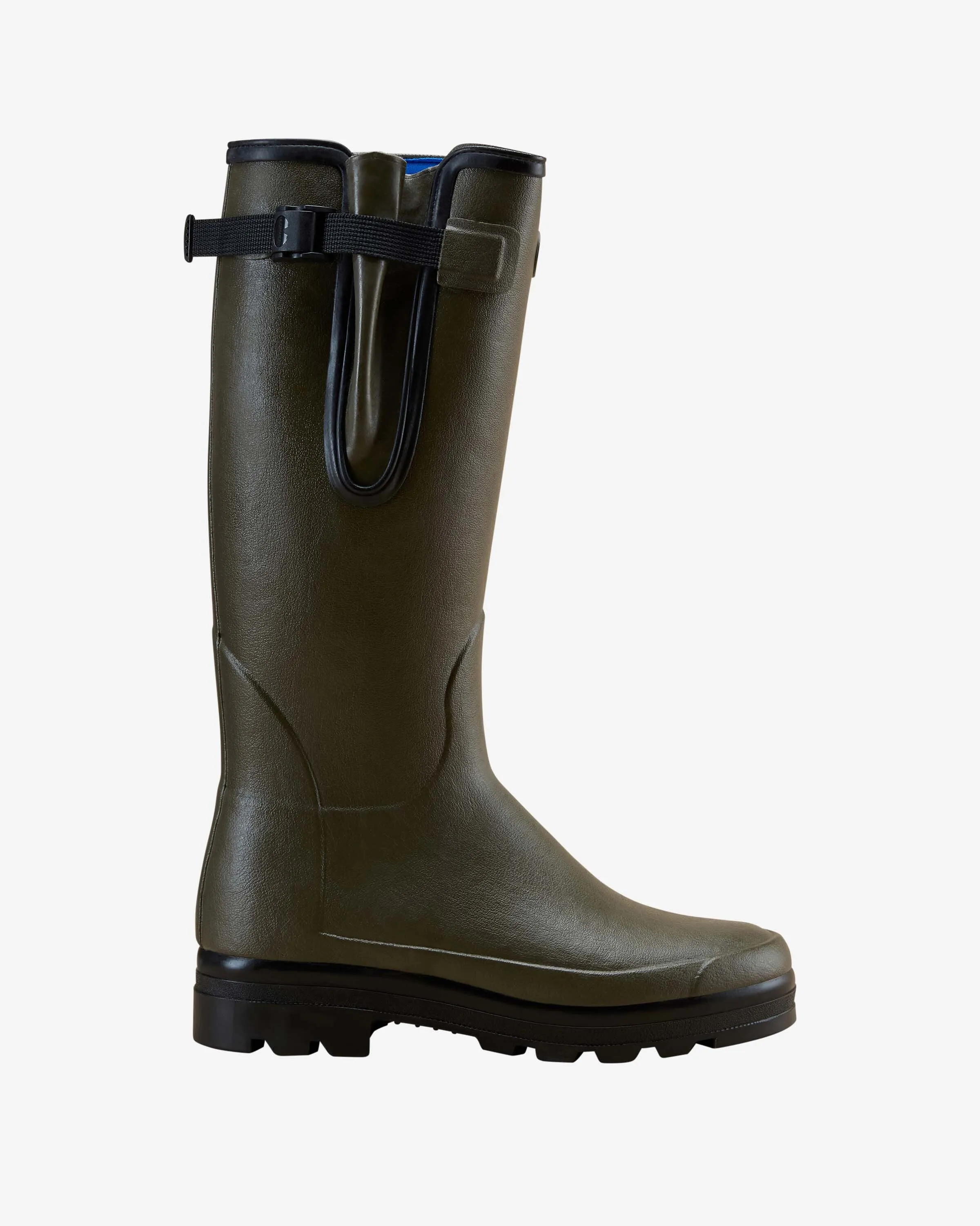 Men's Vierzonord Neoprene Lined Wellington Boot - Chameau Green sold by Le Chameau