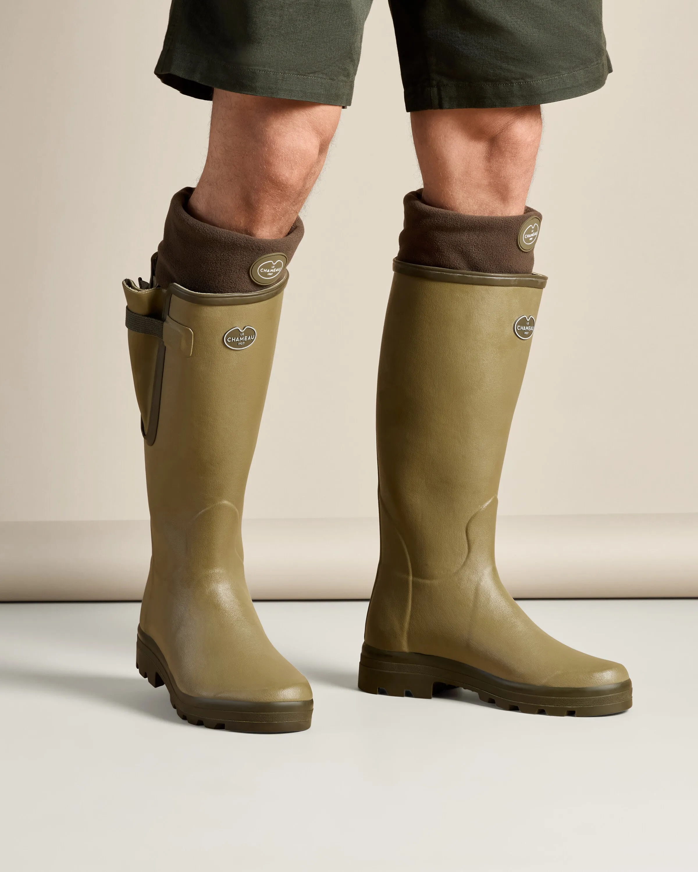 Fleece Boot Liners - Chameau Green sold by Le Chameau product image thumbnail 4