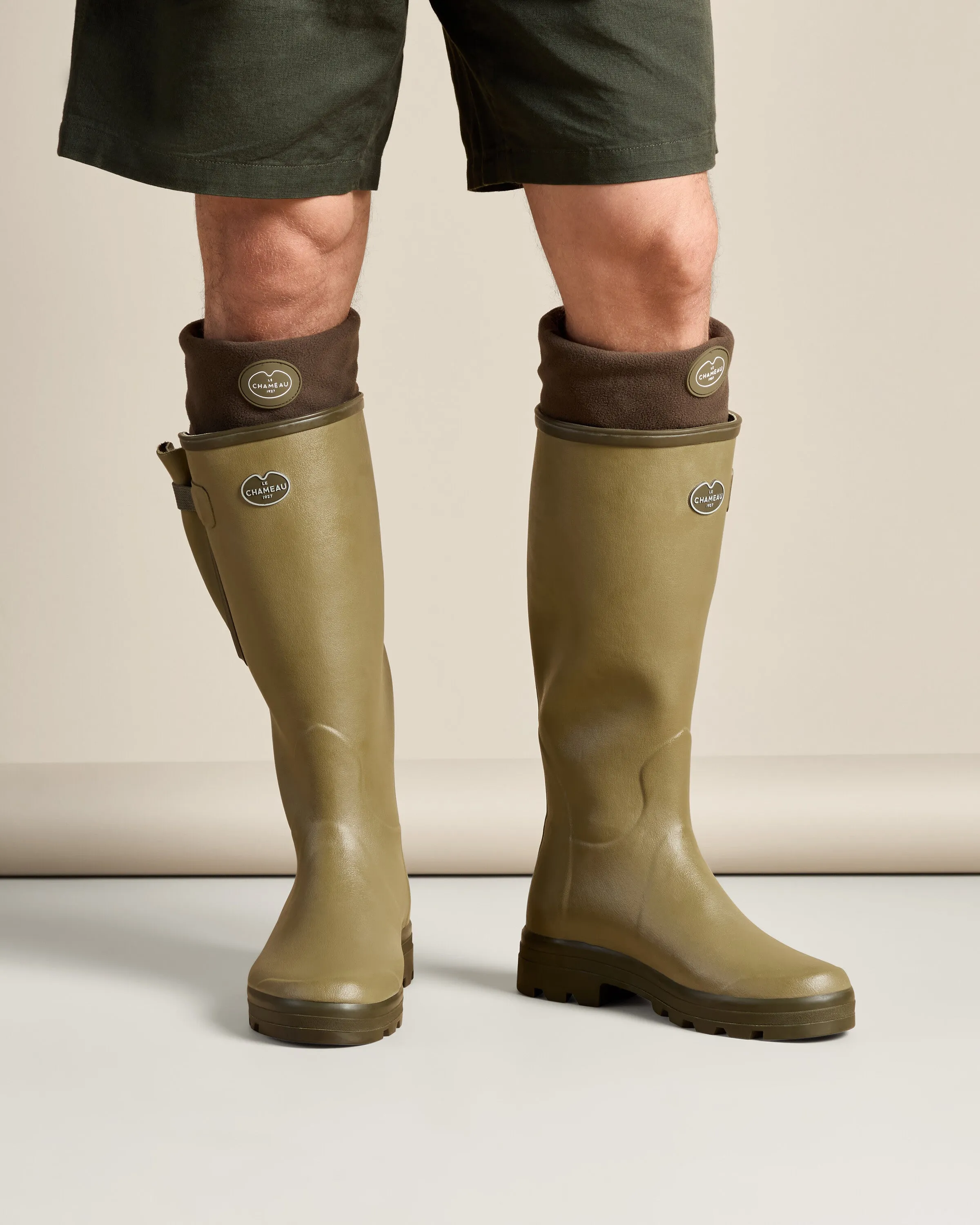Fleece Boot Liners - Chameau Green sold by Le Chameau product image thumbnail 3