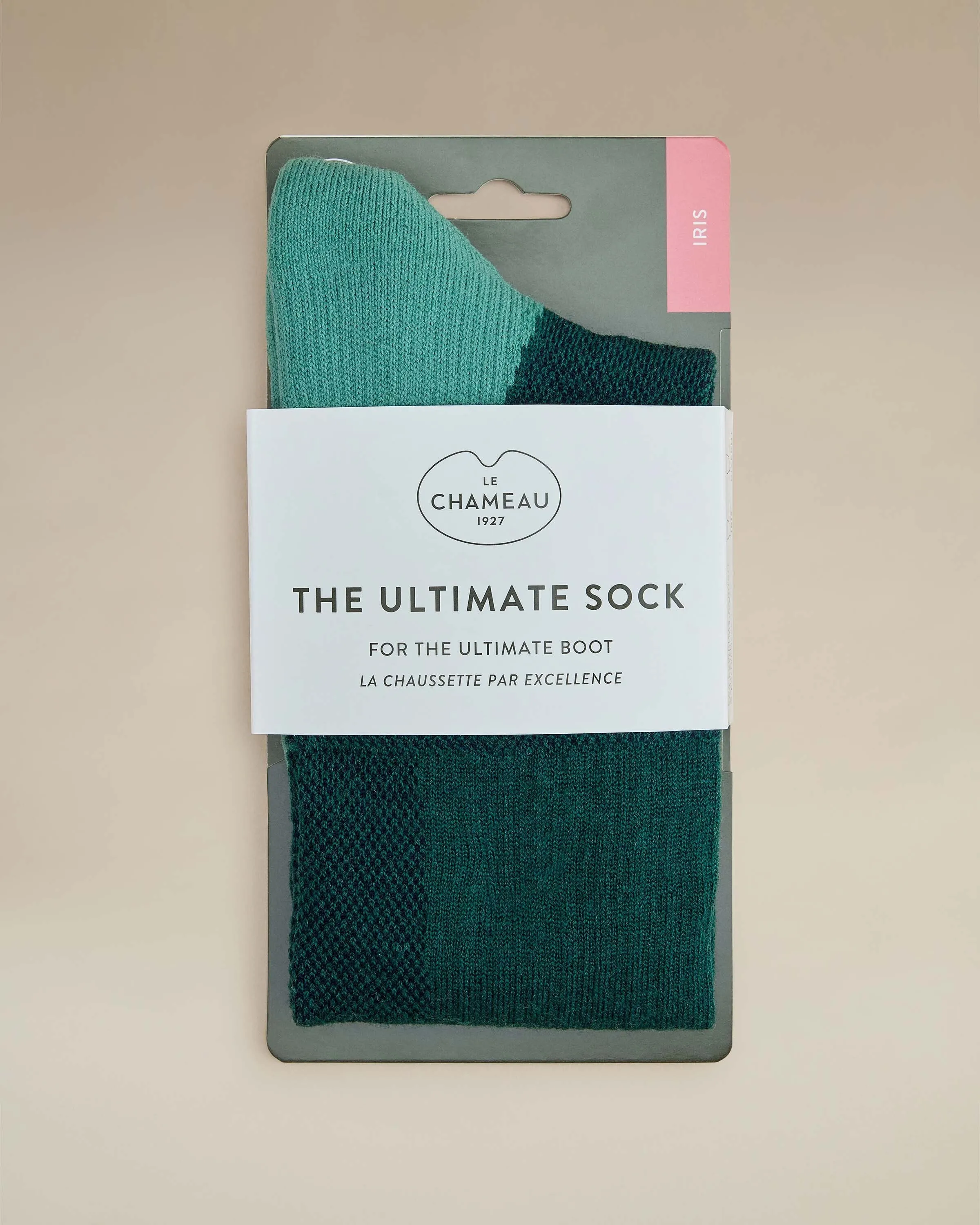 The Ultimate Socks Mid - Vert Foncé sold by Le Chameau product image thumbnail 2