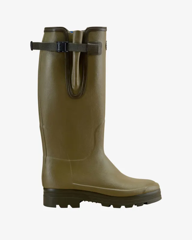 Men's Vierzonord XL Neoprene Lined Wellington Boot - Iconic Green made by Le Chameau