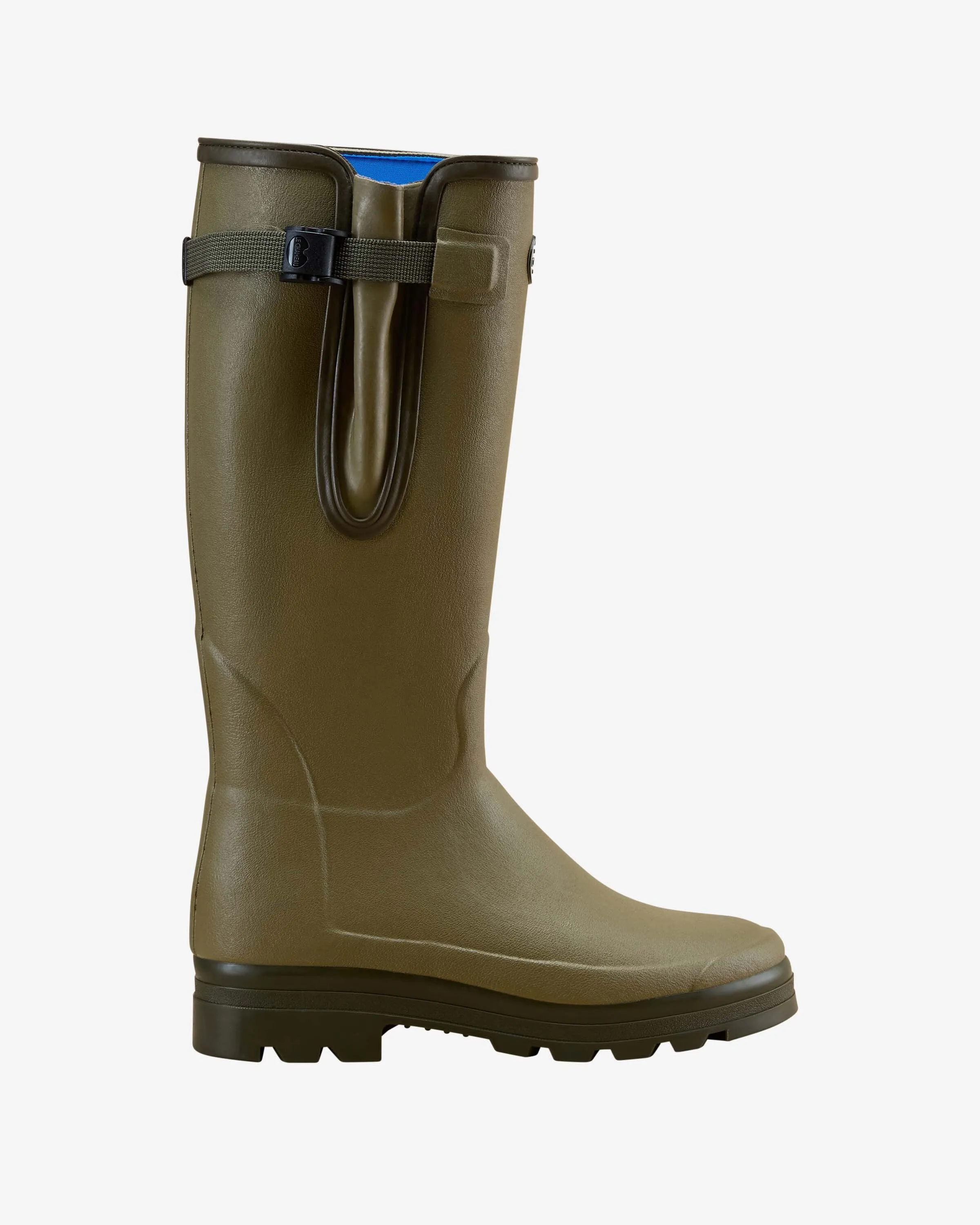 The Imperfect Men's Vierzonord Neoprene Lined Wellington Boot - Iconic Green sold by Le Chameau