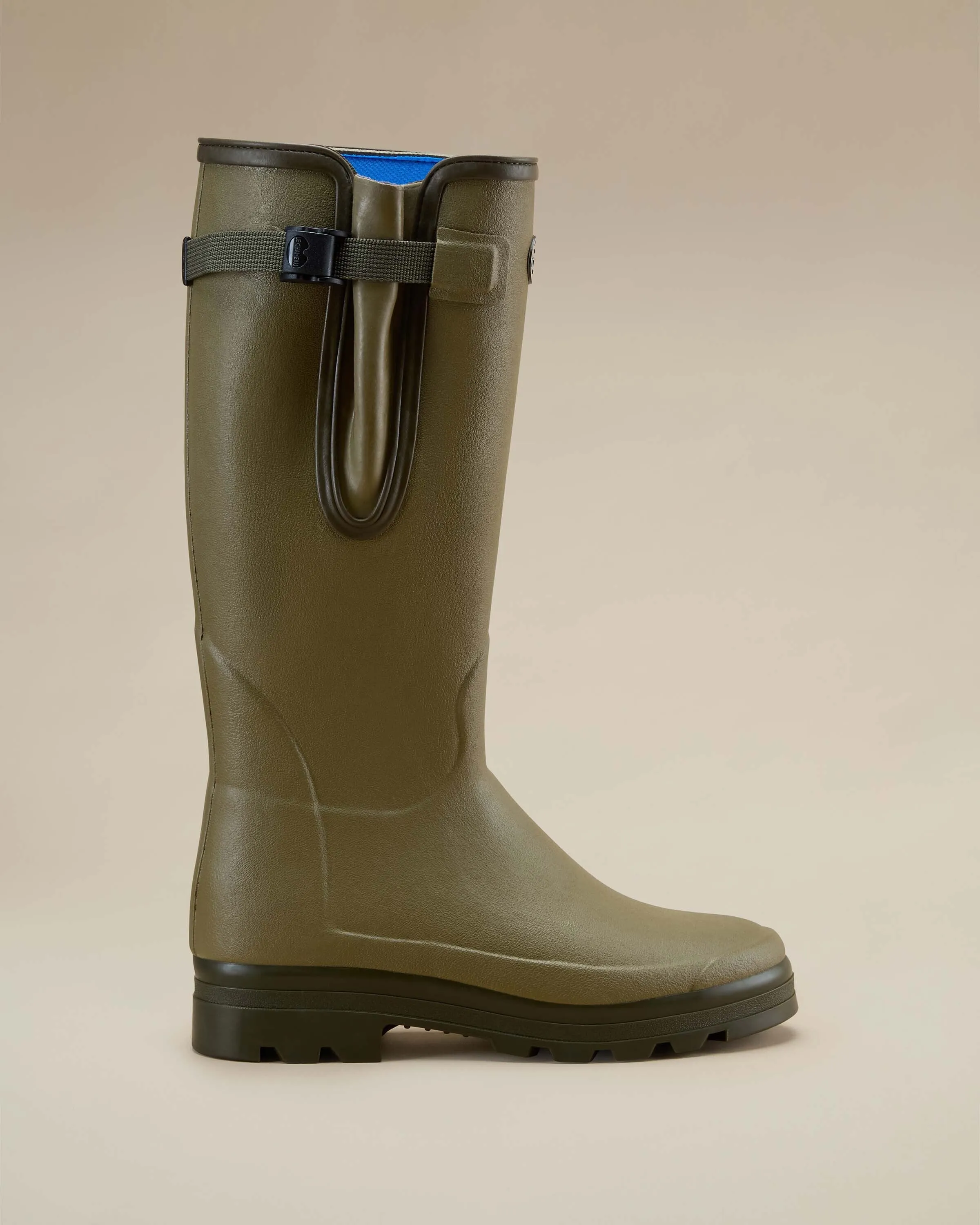 The Imperfect Men's Vierzonord Neoprene Lined Wellington Boot - Iconic Green sold by Le Chameau product image thumbnail 4