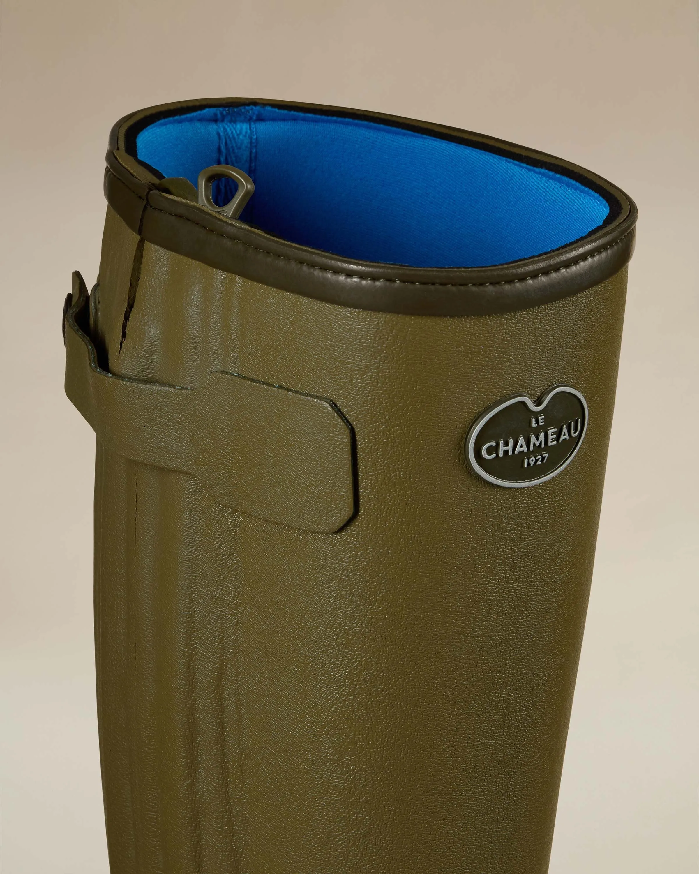 The Imperfect Men's Chasseur Neoprene Lined Wellington Boot - Iconic Green sold by Le Chameau product image thumbnail 4