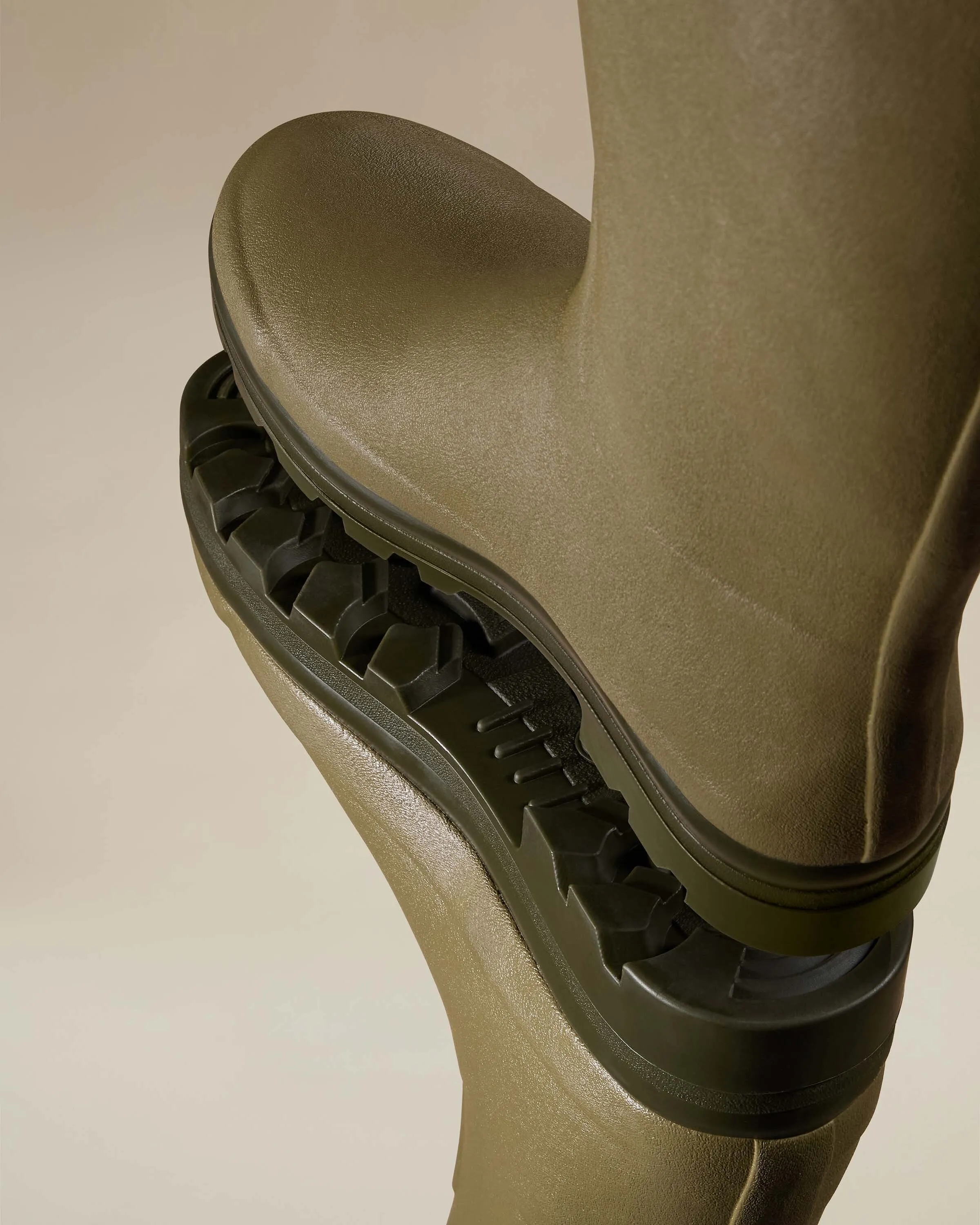 The Imperfect Men's Chasseur Neoprene Lined Wellington Boot - Iconic Green sold by Le Chameau product image thumbnail 3