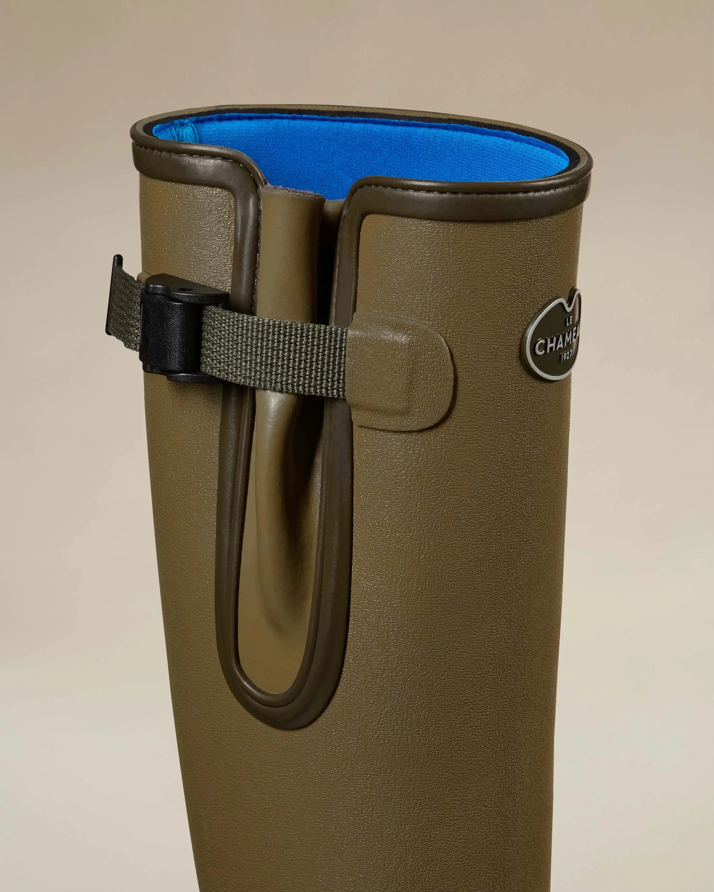 The Imperfect Women's Vierzonord Neoprene Lined Wellington Boot - Iconic Green sold by Le Chameau product image thumbnail 4