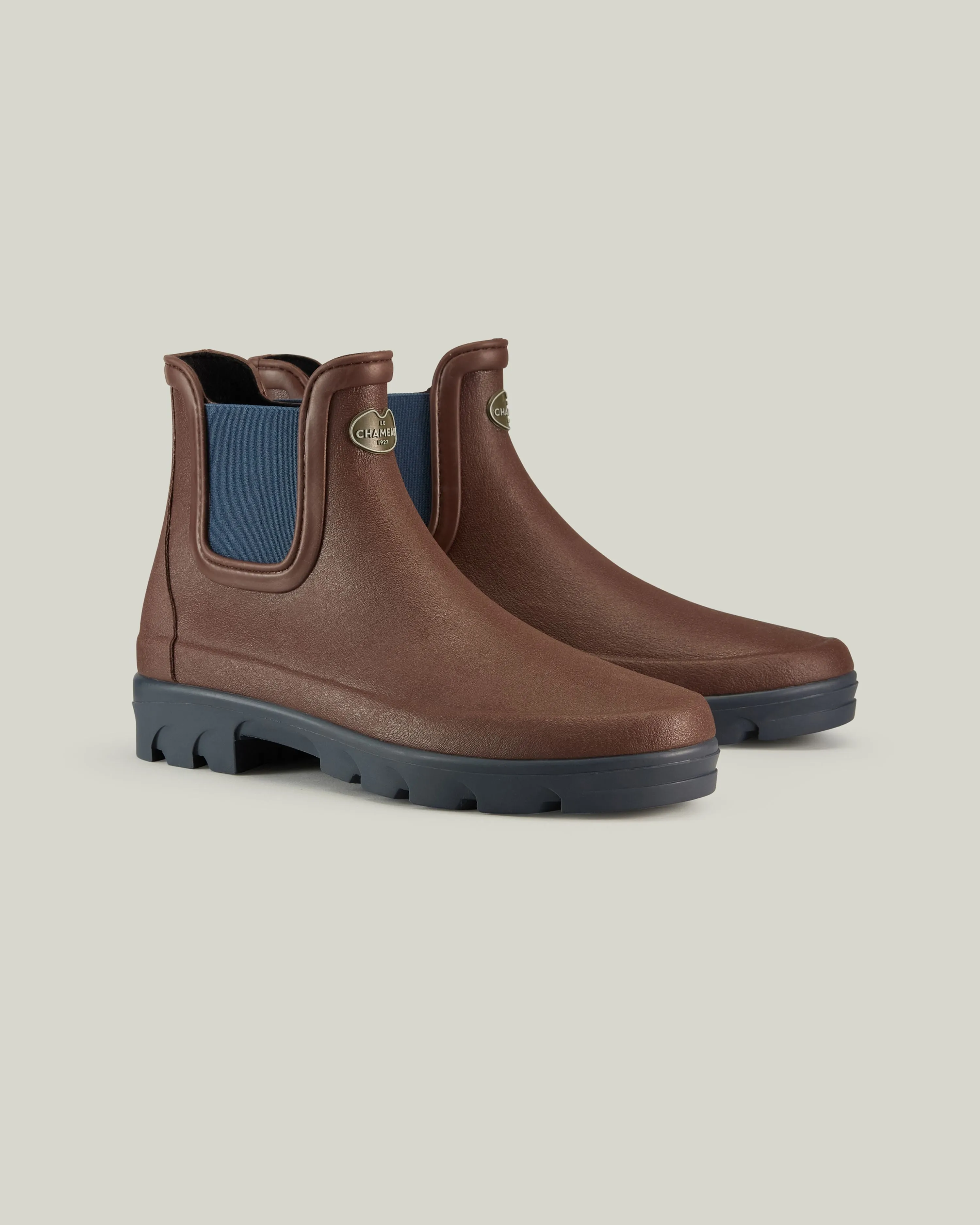 Women's Nomade Jersey Lined Chelsea Boot - Woodland Brown sold by Le Chameau product image thumbnail 3