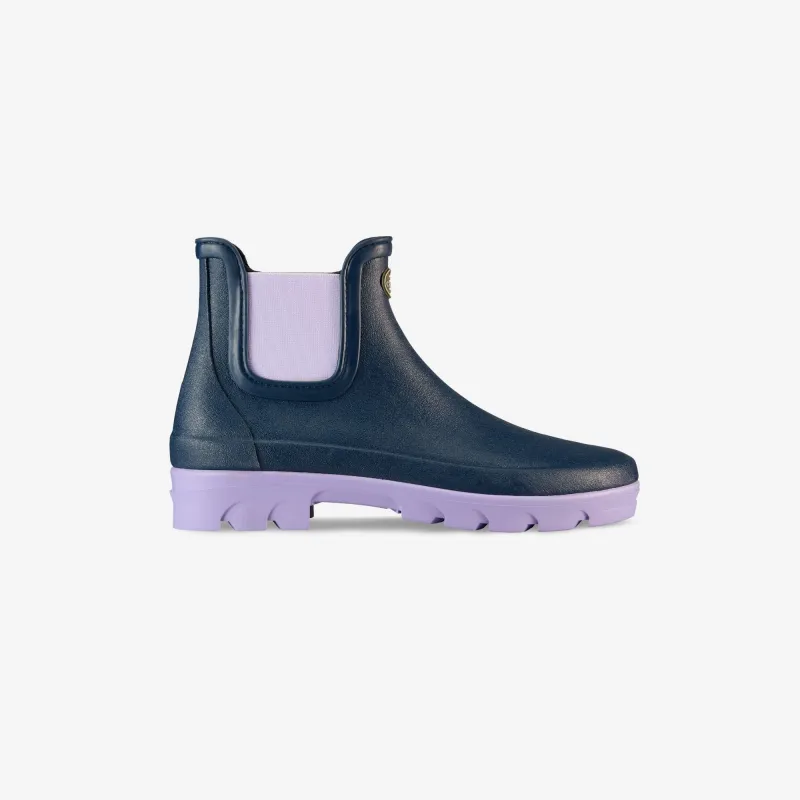 Women's Nomade Jersey Lined Chelsea Boot - Blue Lavender made by Le Chameau