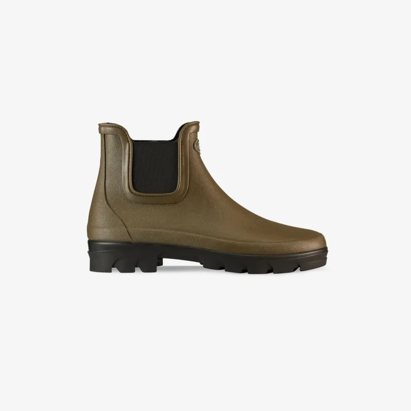 Women's Nomade Jersey Lined Chelsea Boot - Forest Green made by Le Chameau