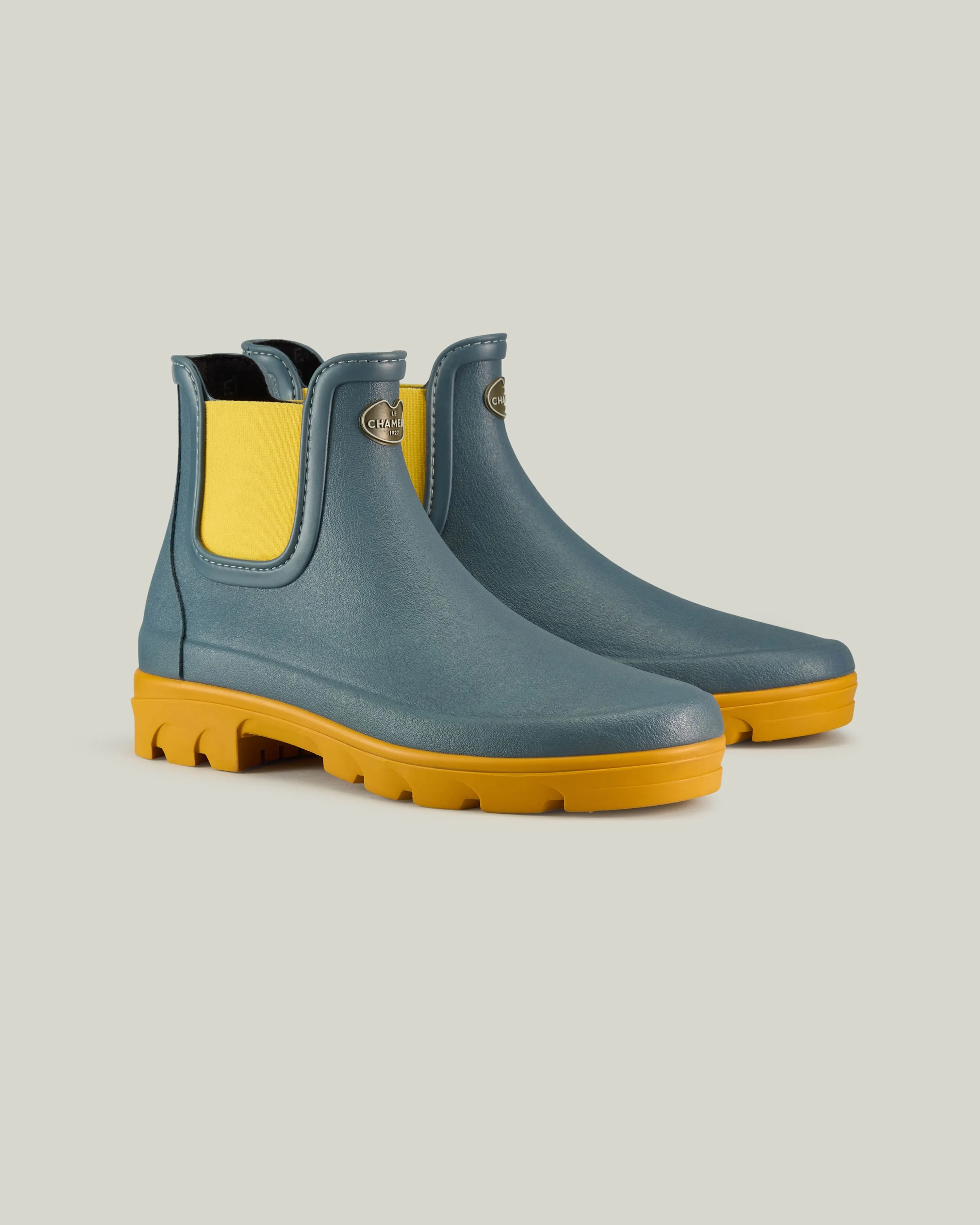 Women's Nomade Jersey Lined Chelsea Boot - Sand and Sea sold by Le Chameau product image thumbnail 3