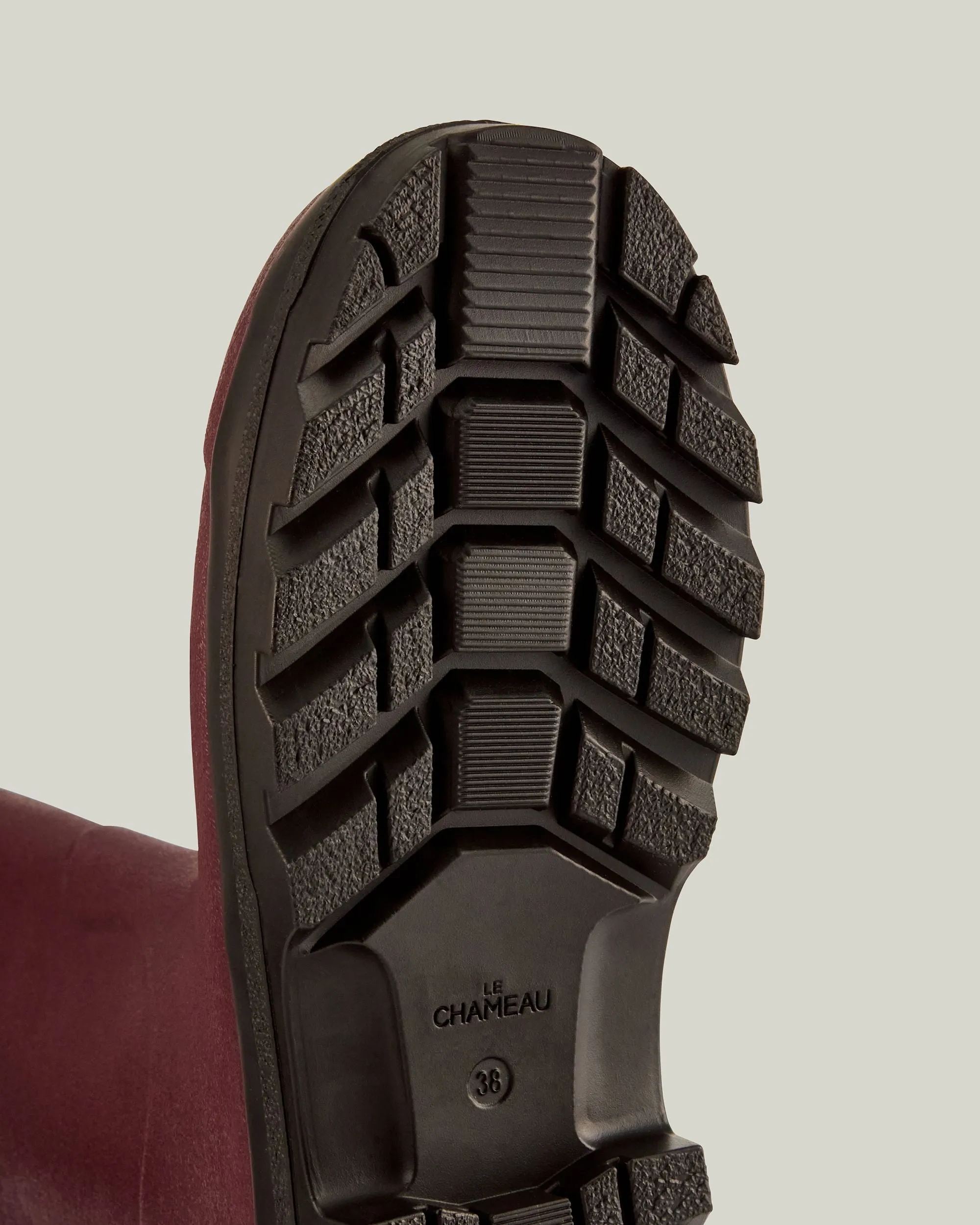 Women's Vierzon Jersey Lined Wellington Boot - Oxblood sold by Le Chameau product image thumbnail 5