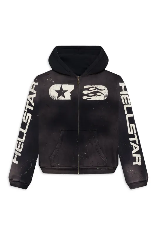 Hellstar Studios Zip Hoodie sold by Hellstar