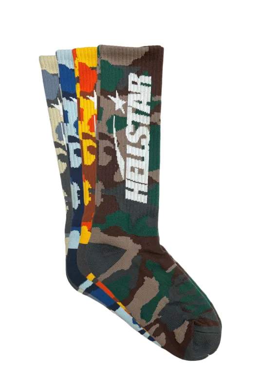 Camo Hellstar Socks 4-Pack sold by Hellstar