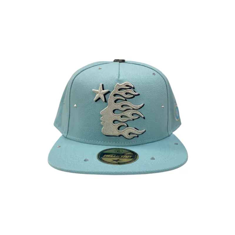 OG Logo Hat (Fitted + Rhinestones) made by Hellstar