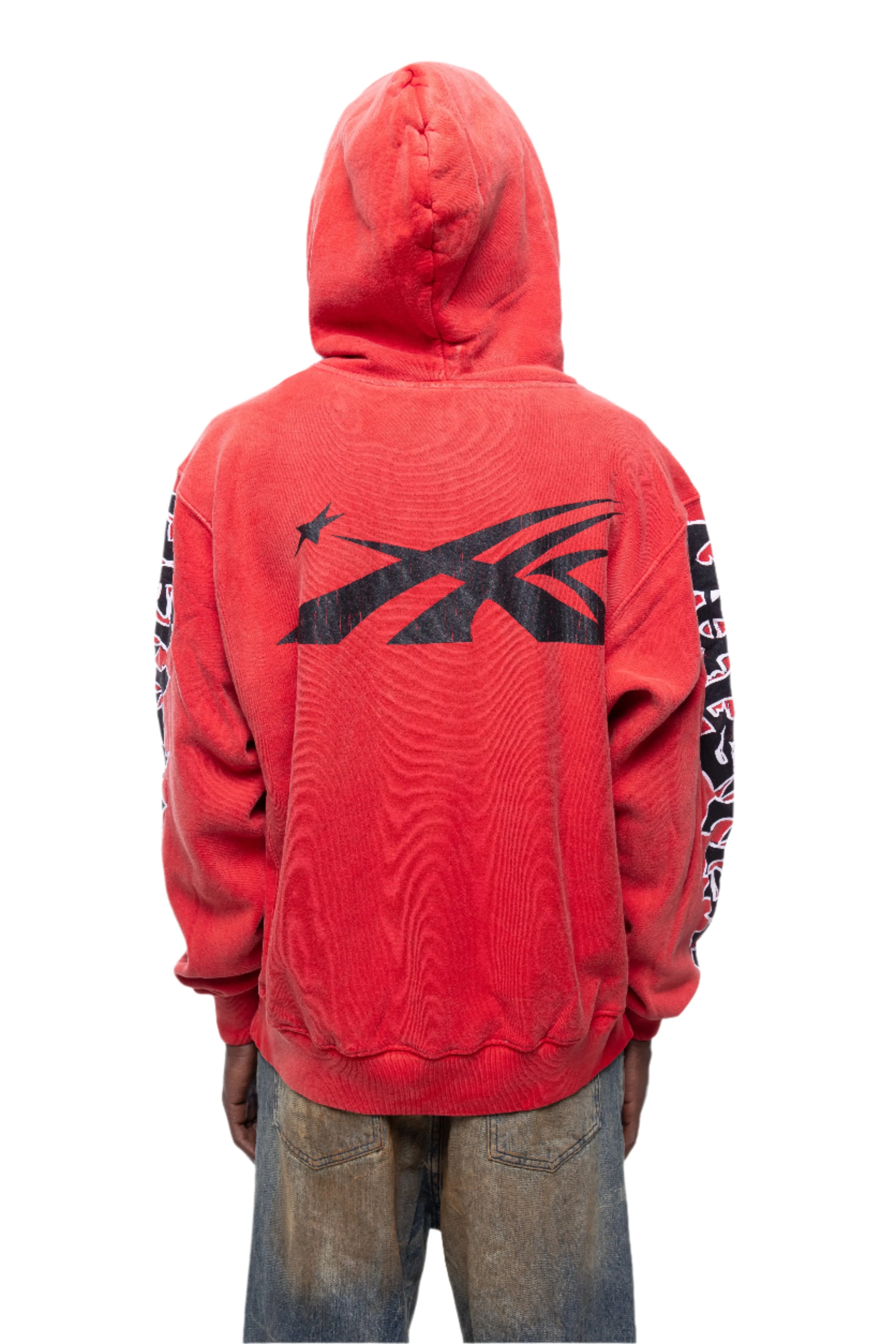 Halloween Skeleton Airbrushed Hoodie sold by Hellstar product image thumbnail 2