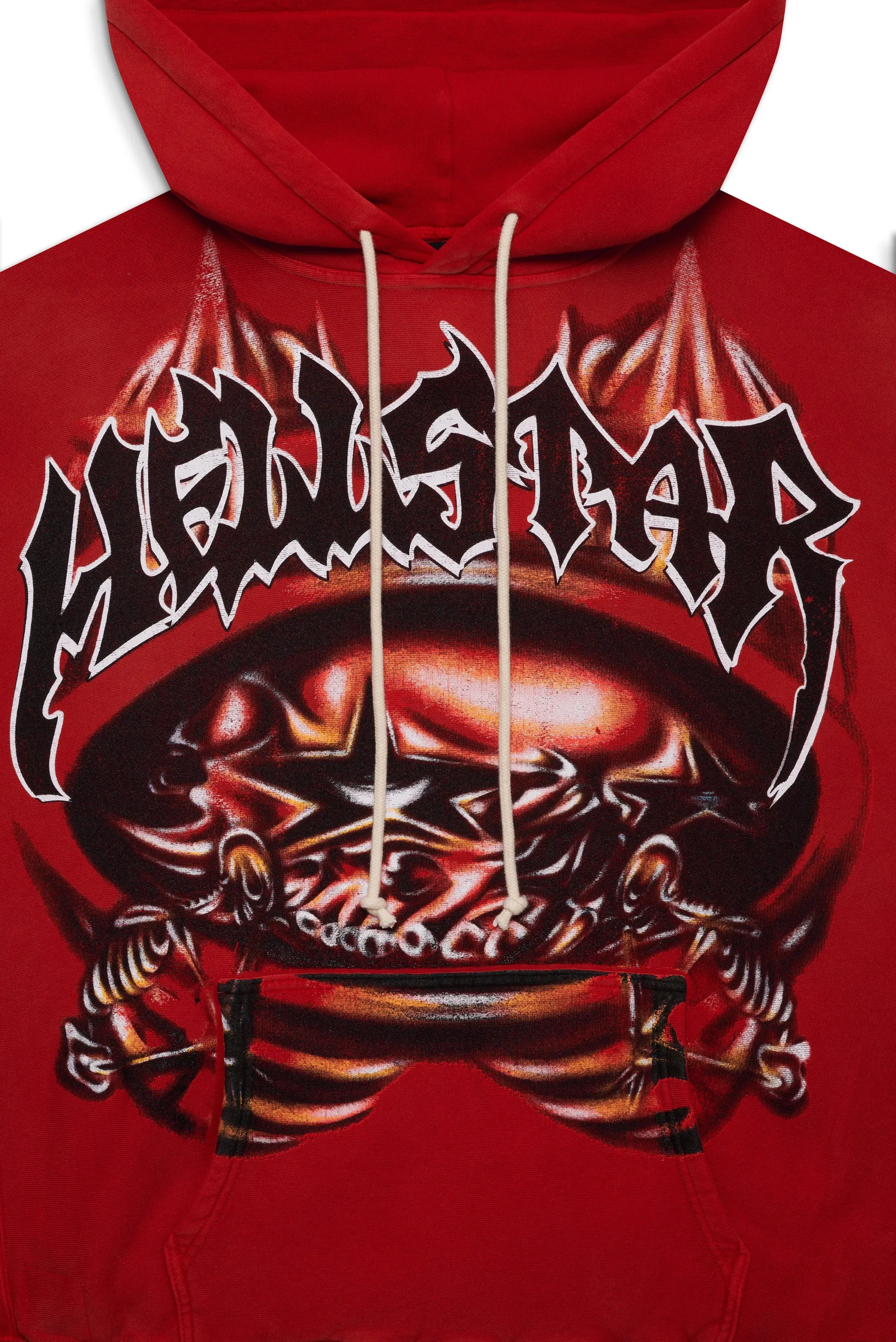 Halloween Skeleton Airbrushed Hoodie sold by Hellstar product image thumbnail 5