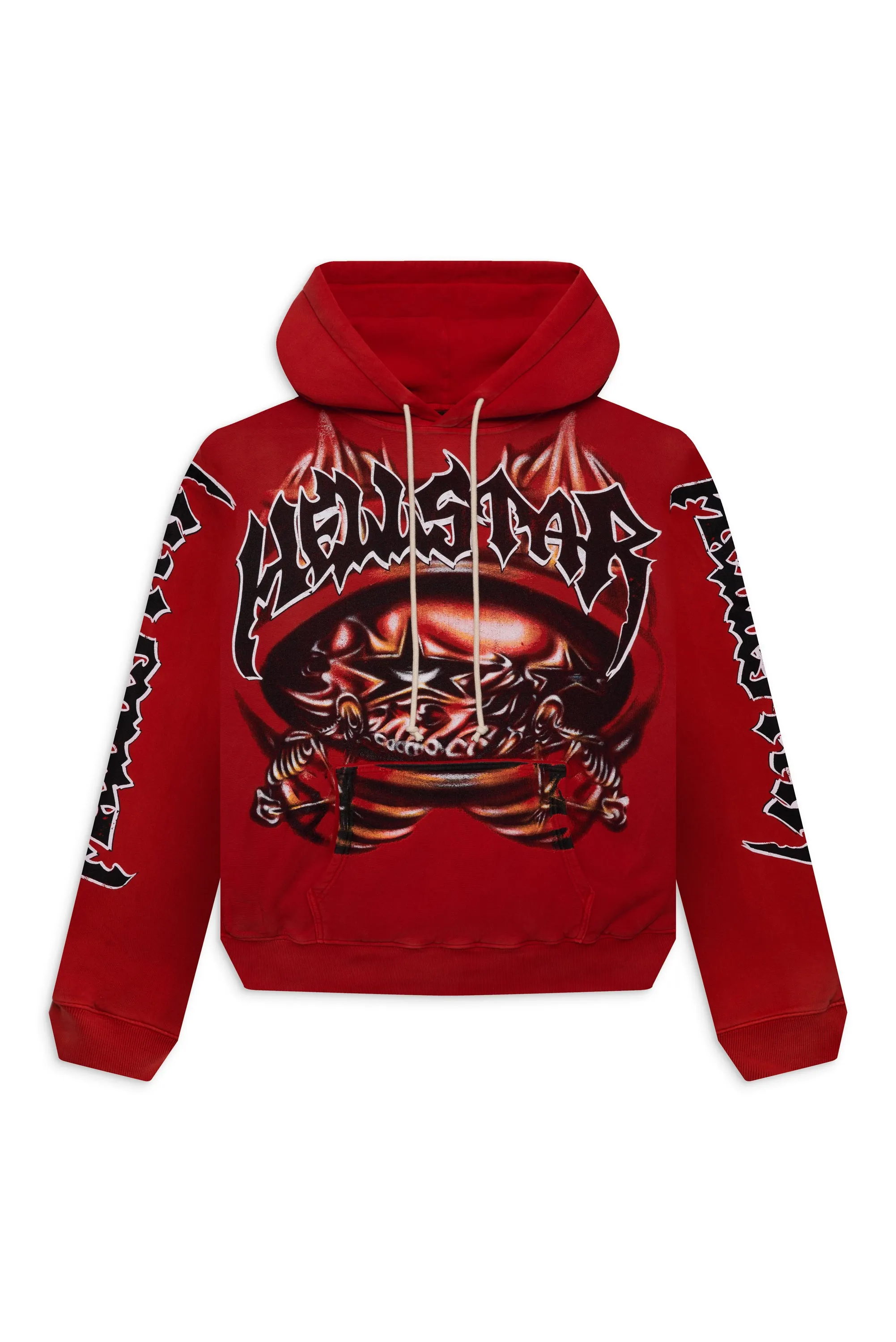 Halloween Skeleton Airbrushed Hoodie sold by Hellstar product image thumbnail 4