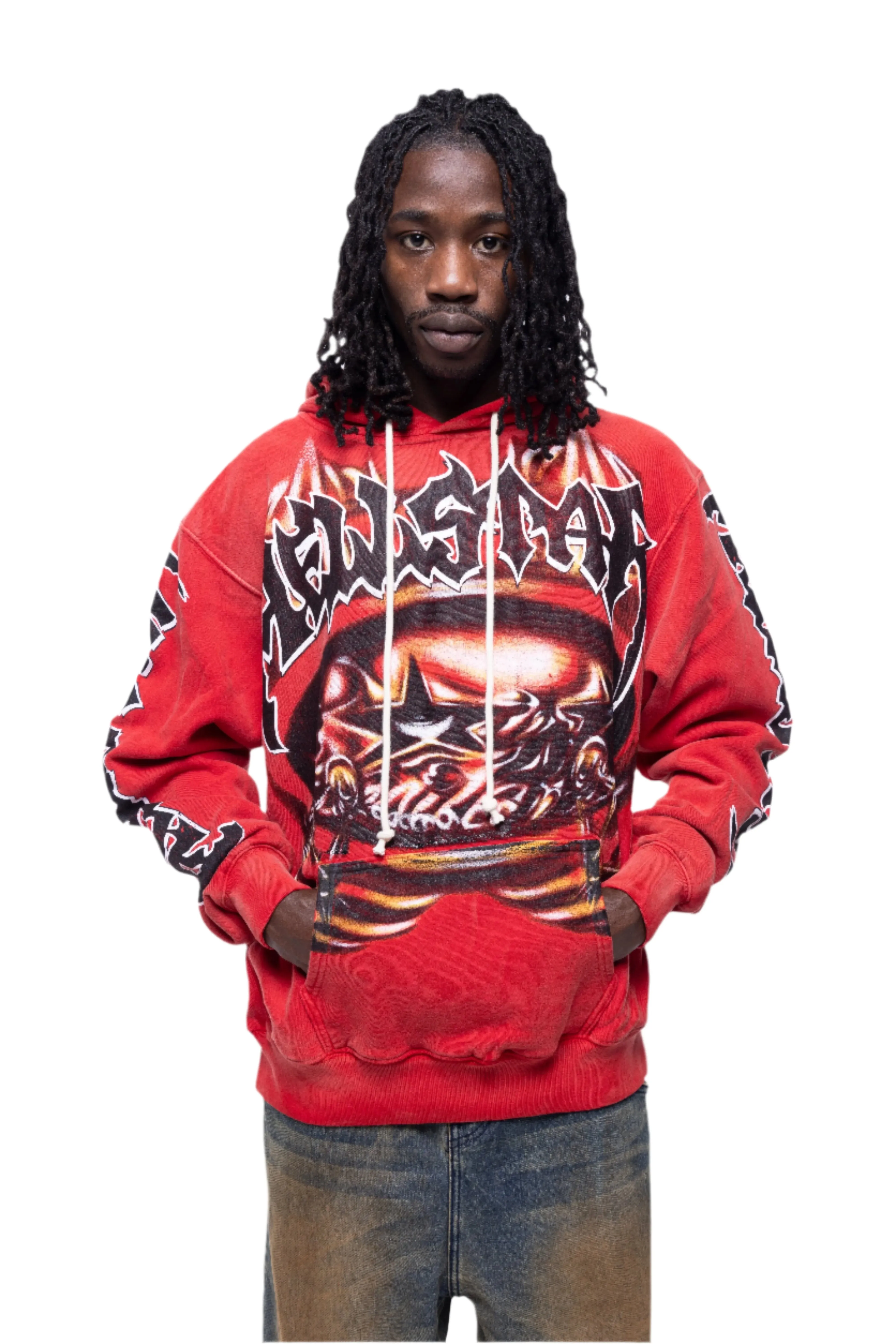 Halloween Skeleton Airbrushed Hoodie sold by Hellstar