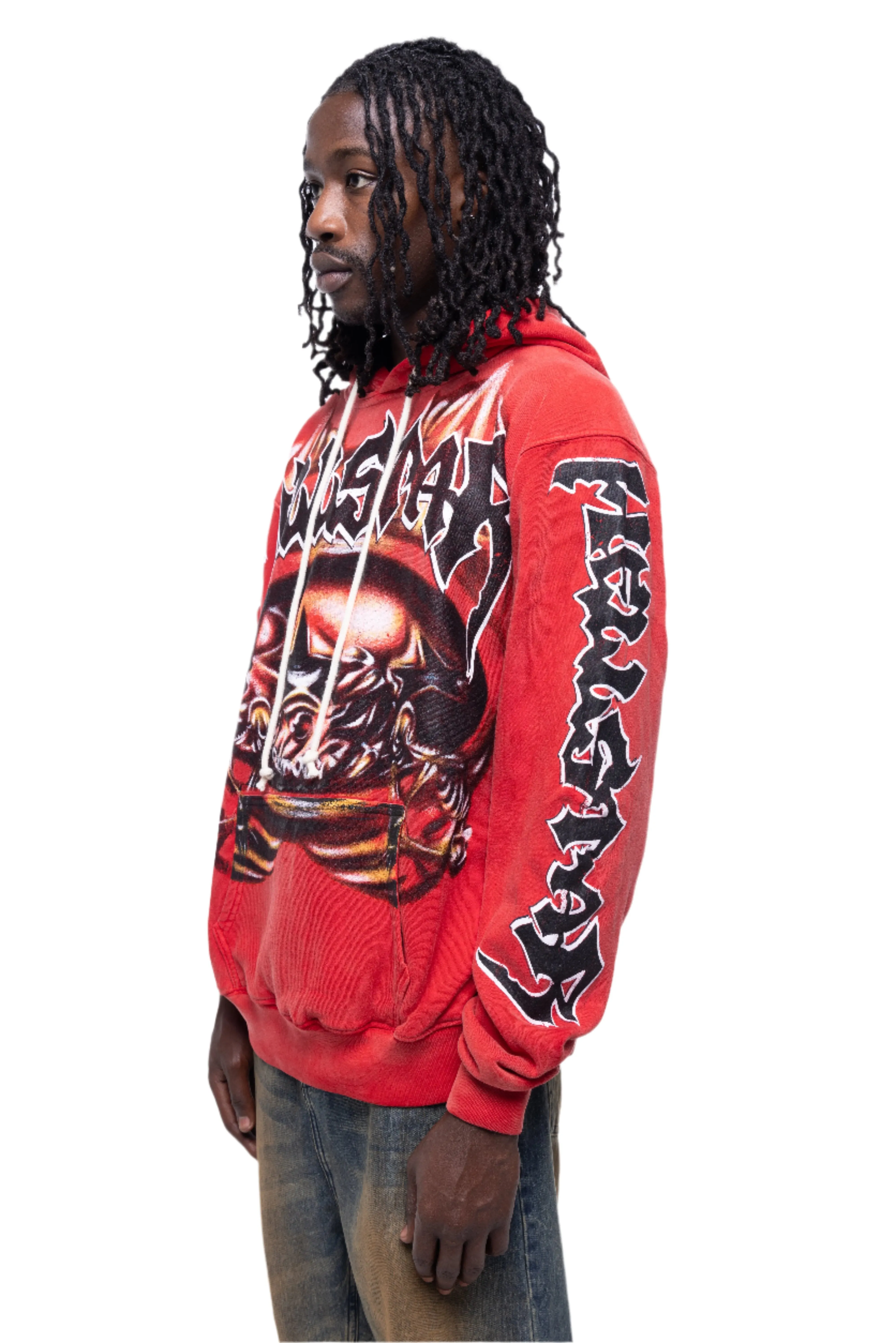 Halloween Skeleton Airbrushed Hoodie sold by Hellstar product image thumbnail 3