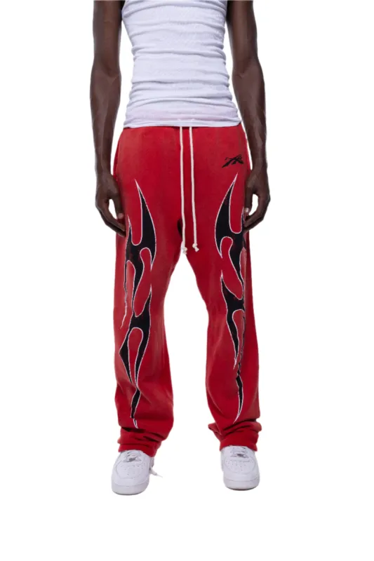 Halloween Flame Sweatpants sold by Hellstar