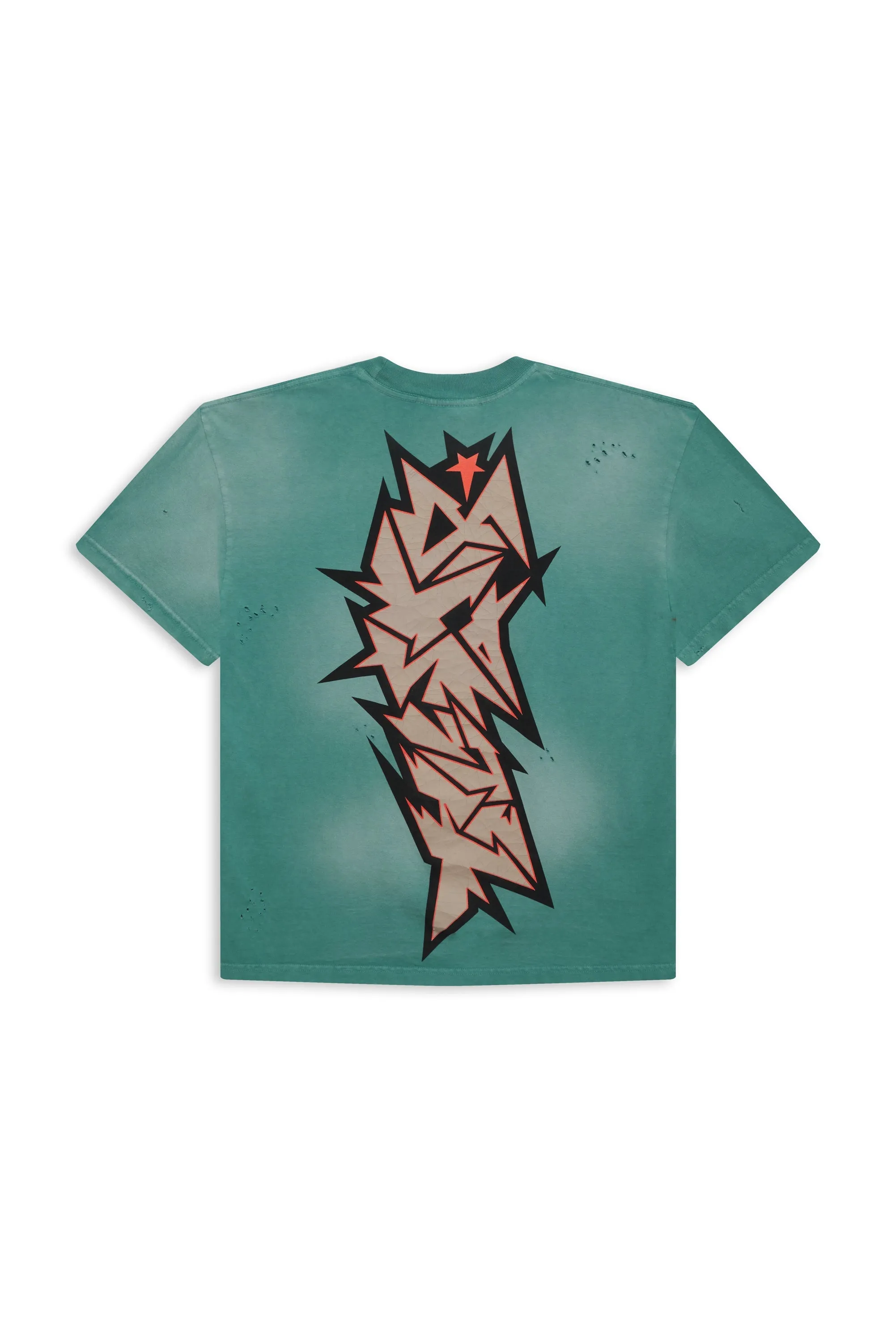 Crack Print T-Shirt sold by Hellstar product image thumbnail 2