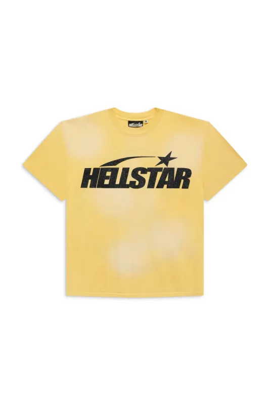 Classic Black Glitter Logo T-Shirt sold by Hellstar