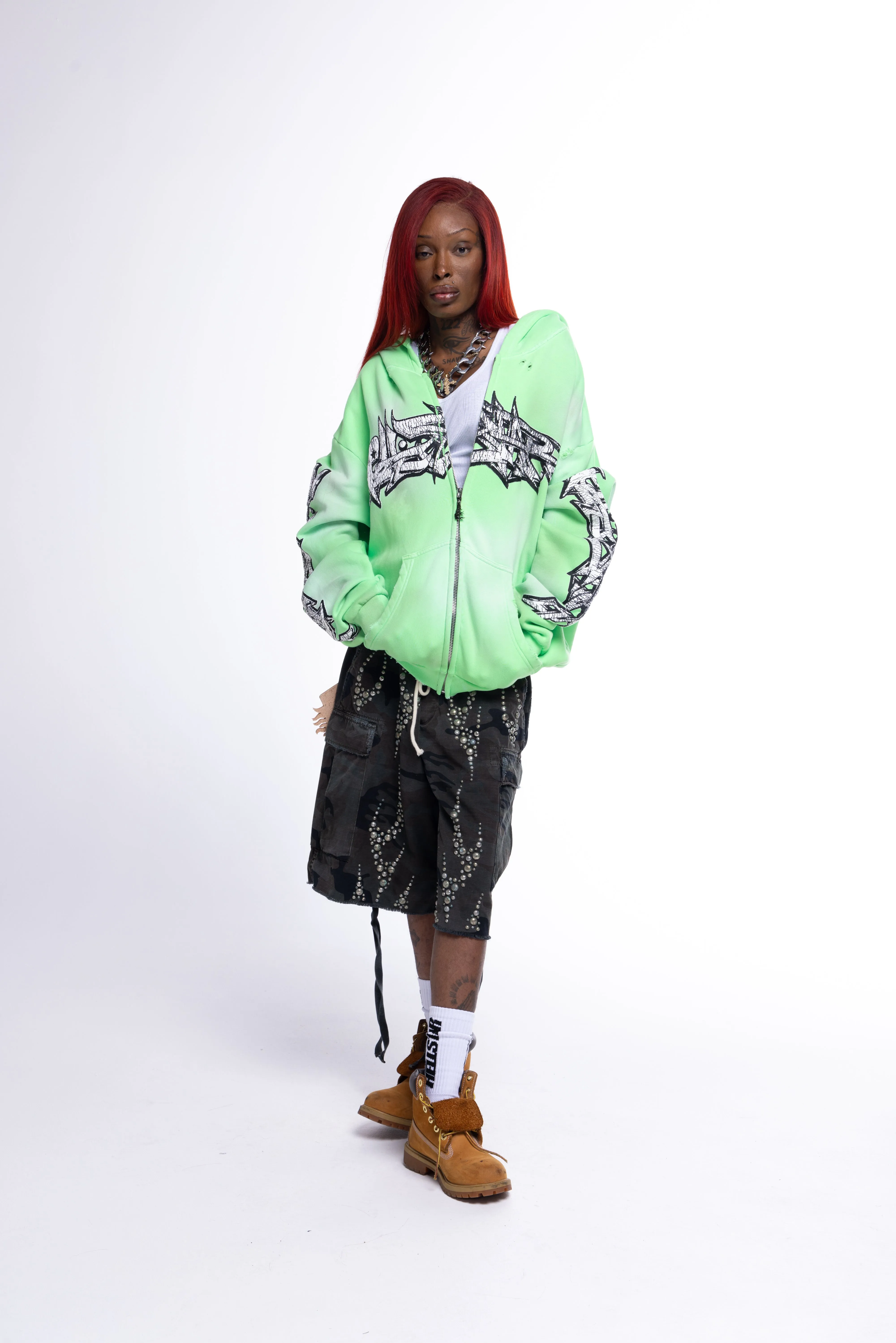 Graffiti Zip-Up sold by Hellstar product image thumbnail 4