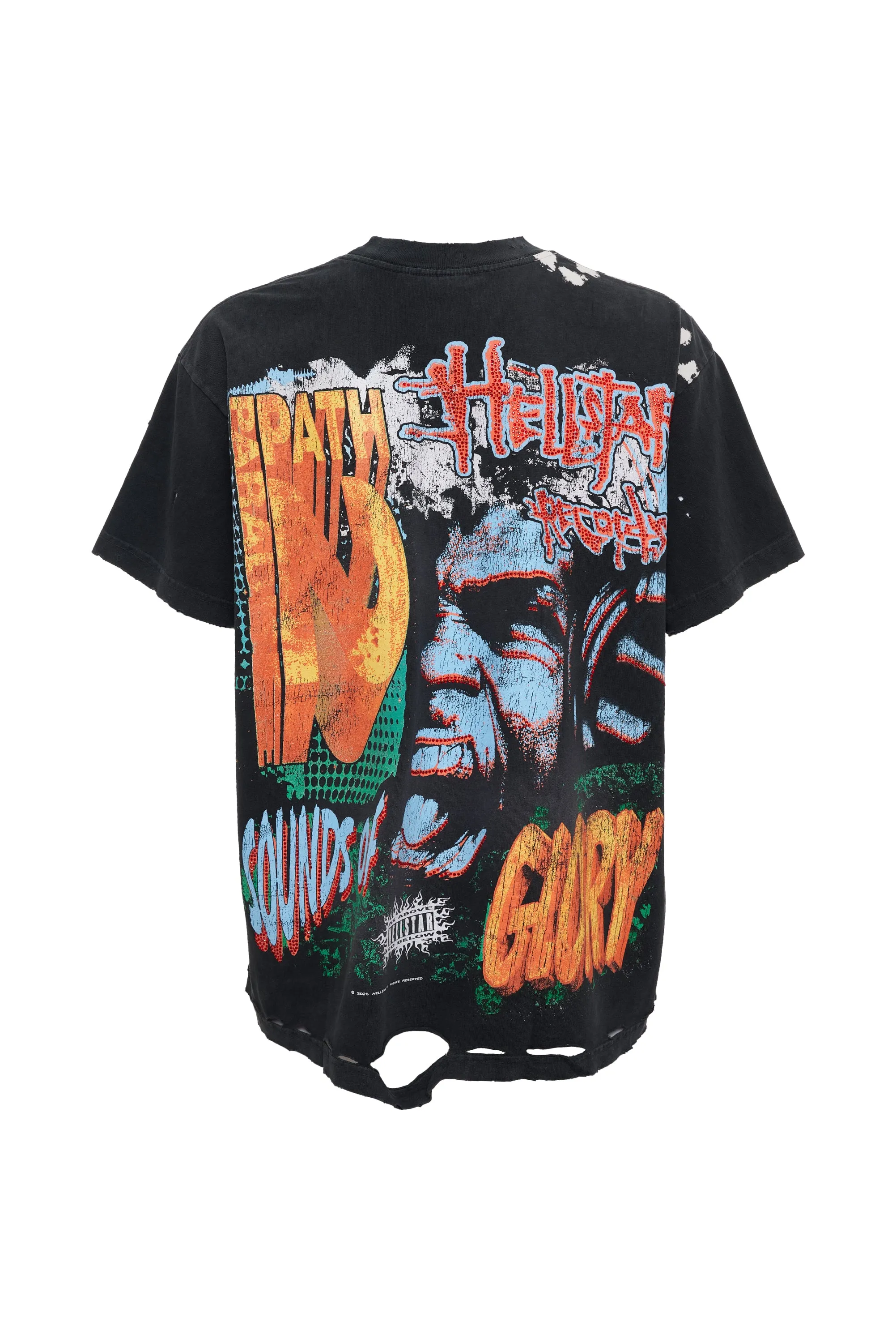 Headphones T-Shirt (Reversible) sold by Hellstar product image thumbnail 2