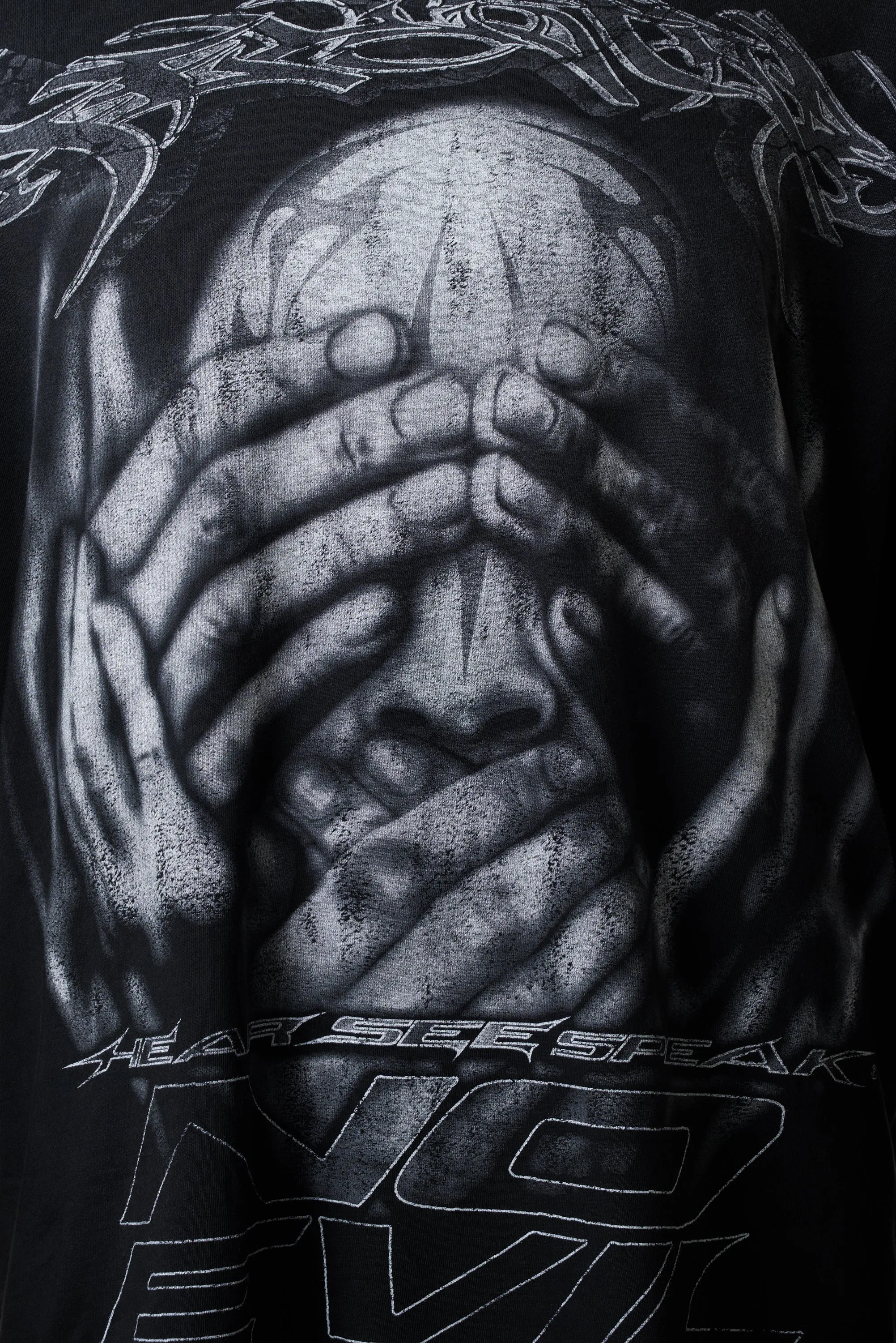 Hear No Evil Longsleeve sold by Hellstar product image thumbnail 3