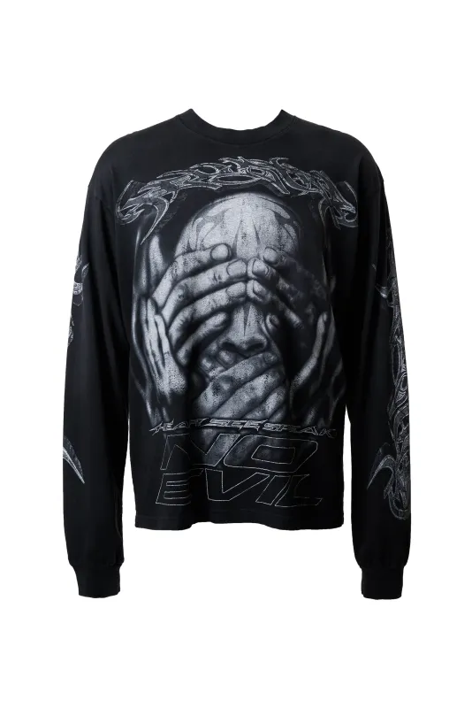 Hear No Evil Longsleeve sold by Hellstar