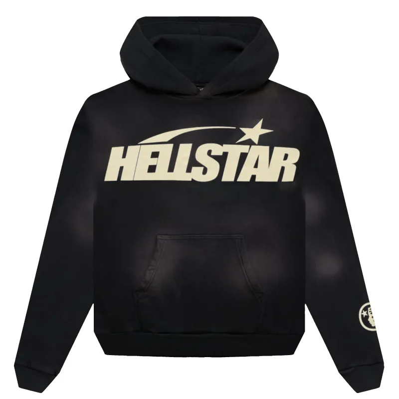 Smoke Black Uniform Hoodie sold by Hellstar