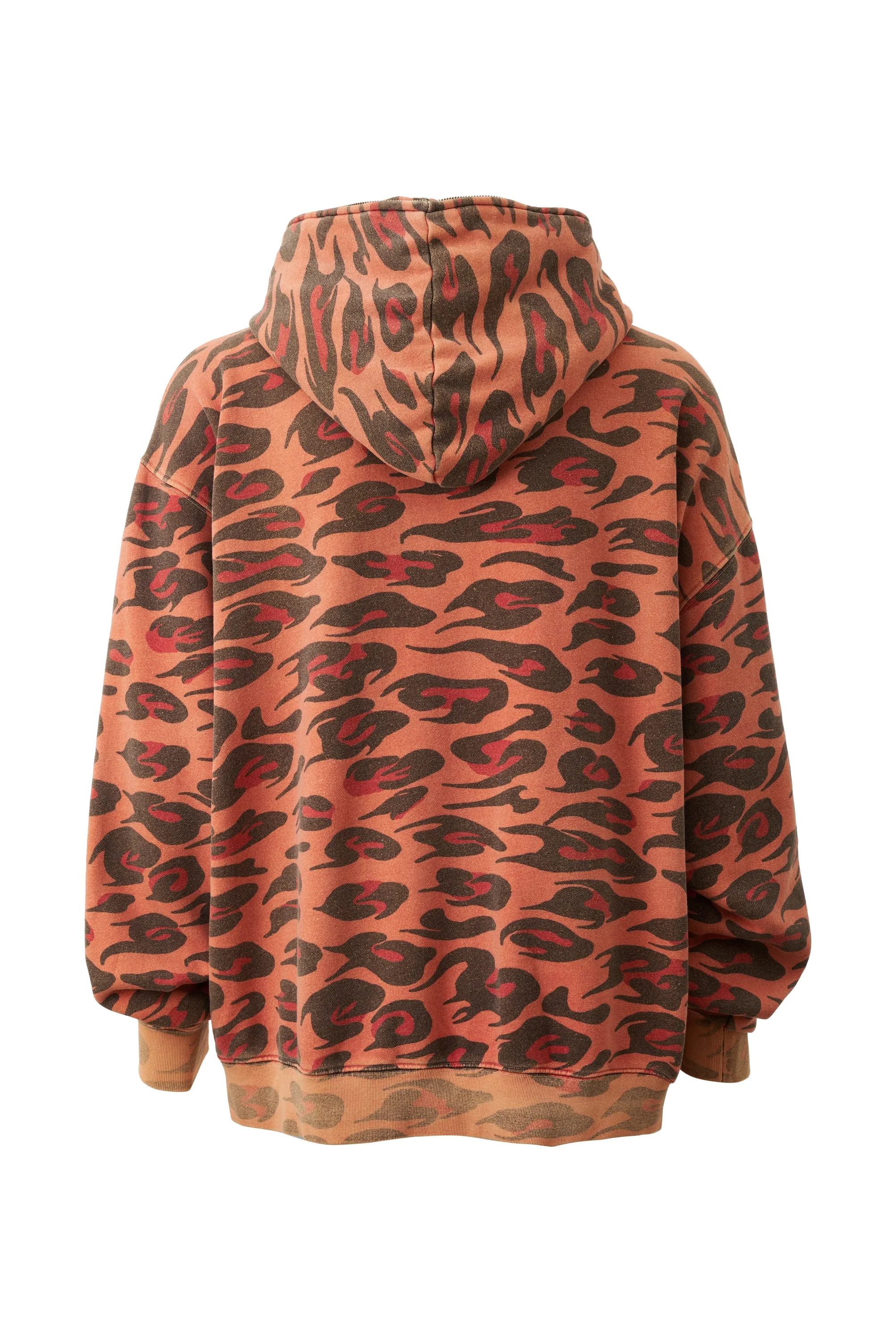 Sunfaded Cheetah Zip-Up sold by Hellstar product image thumbnail 2