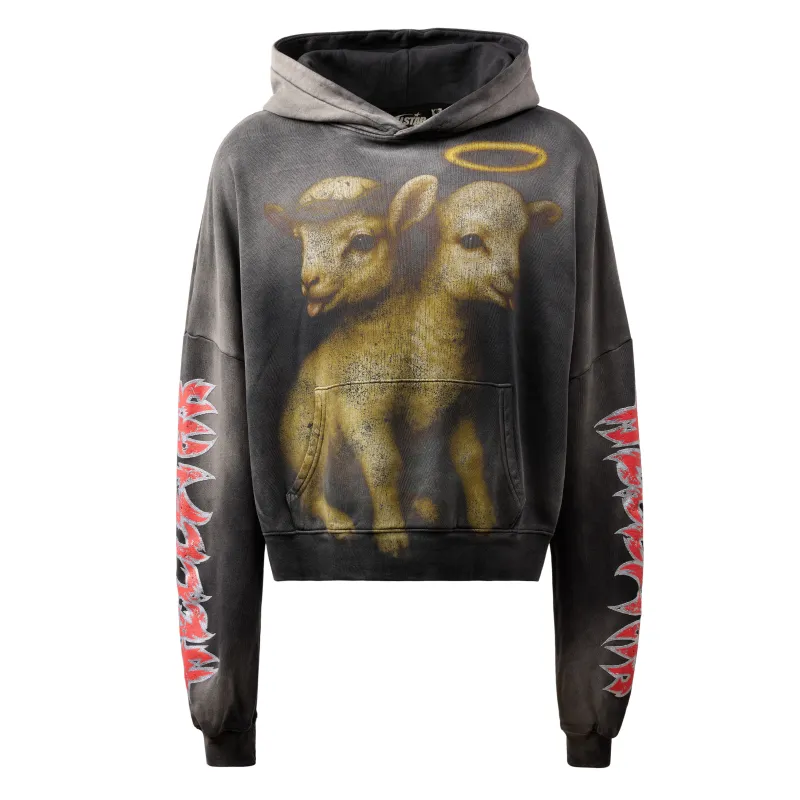 Sacrificial Lamb Hoodie made by Hellstar