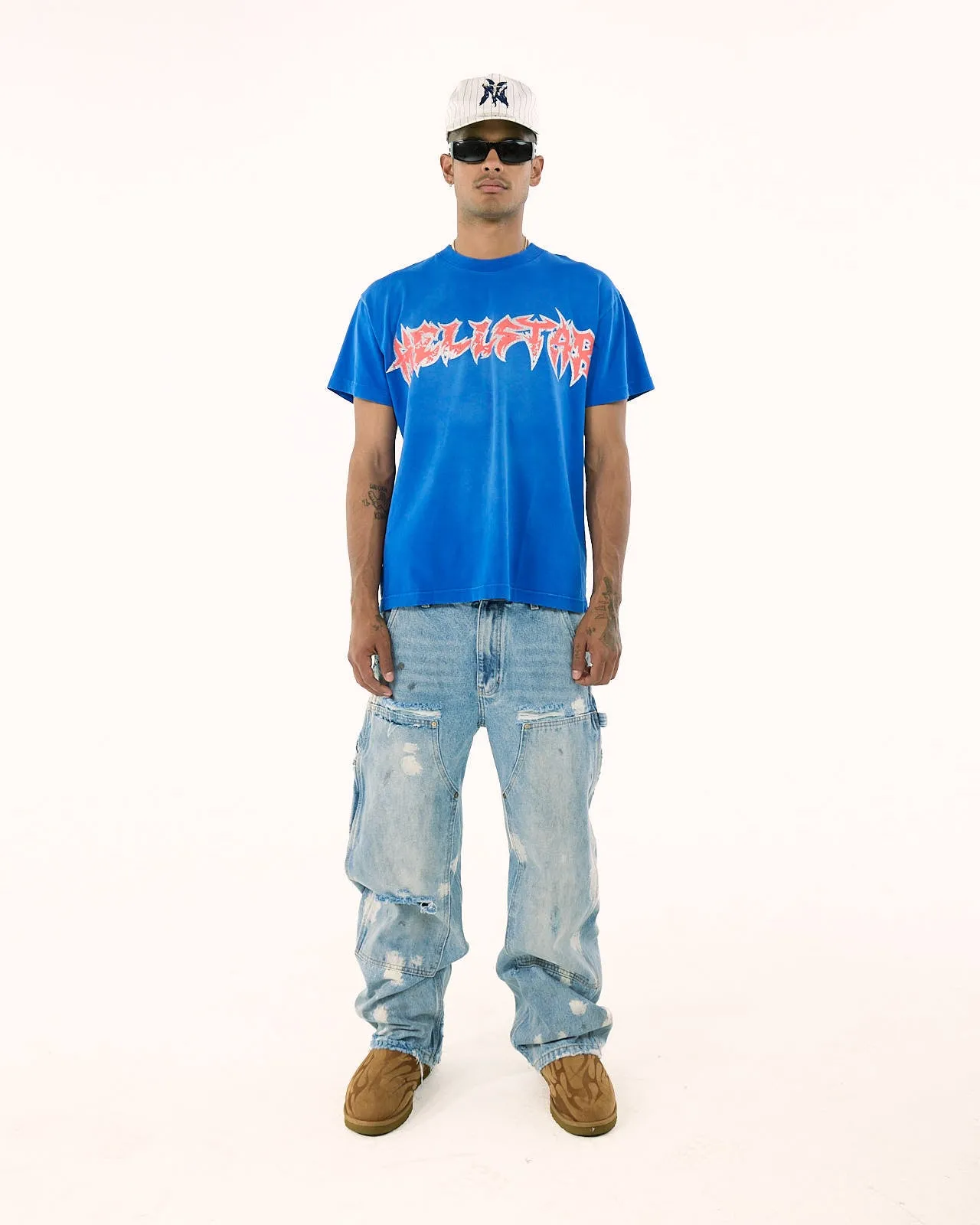 Metal Logo T-Shirt sold by Hellstar product image thumbnail 4